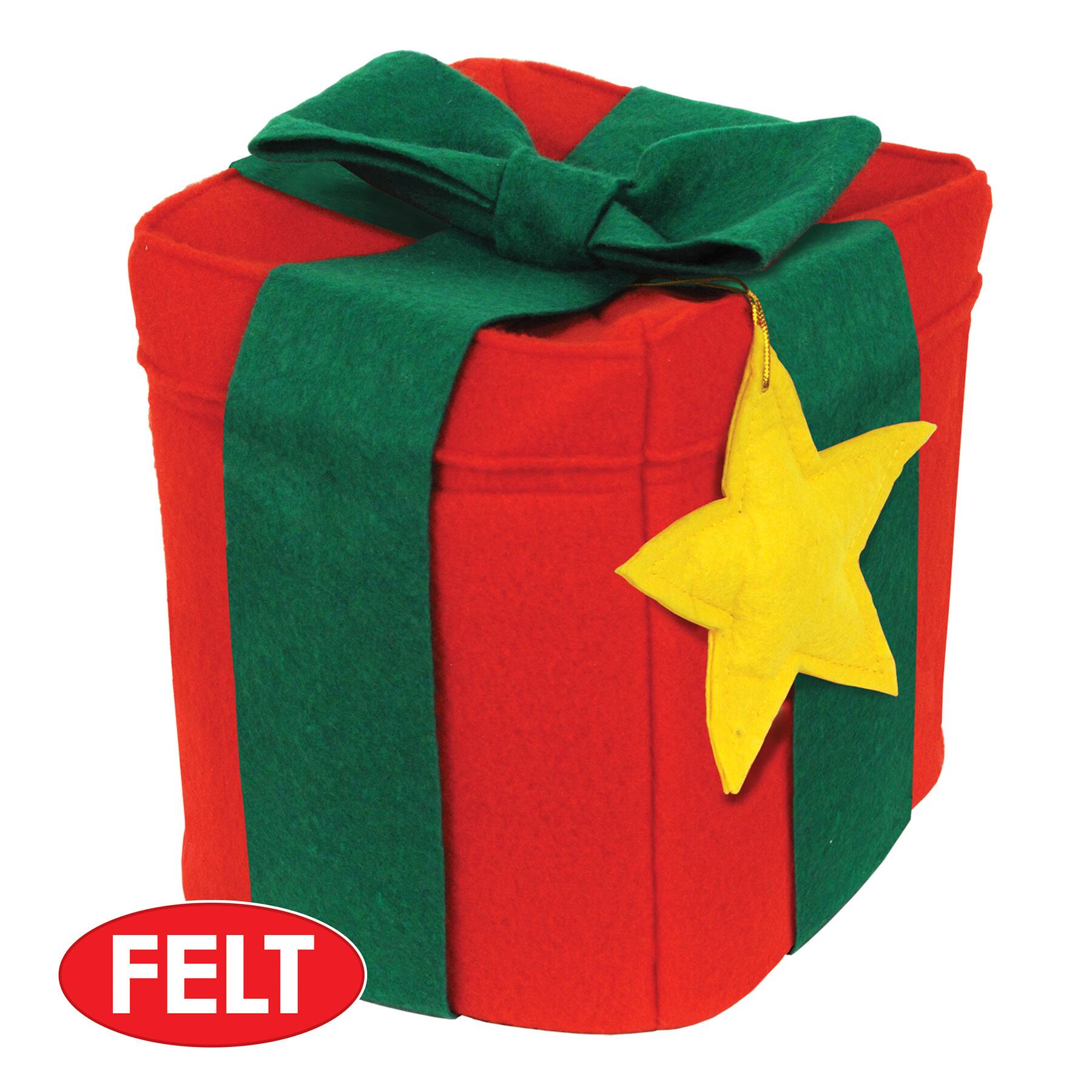 Beistle Felt Christmas Gift Hat