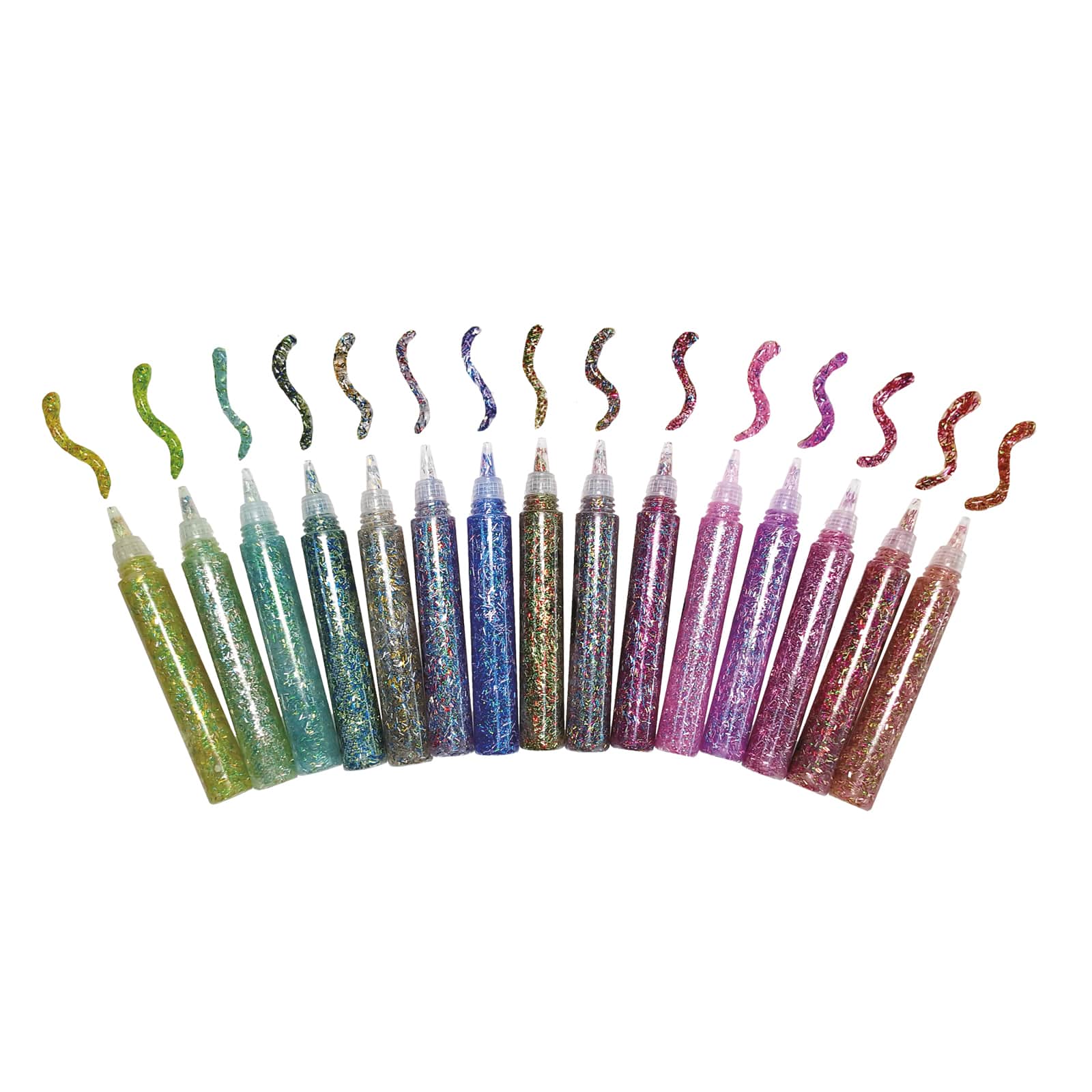 12 Packs: 15 ct. (180 total) Tinsel Glitter Glue Pens by Creatology™