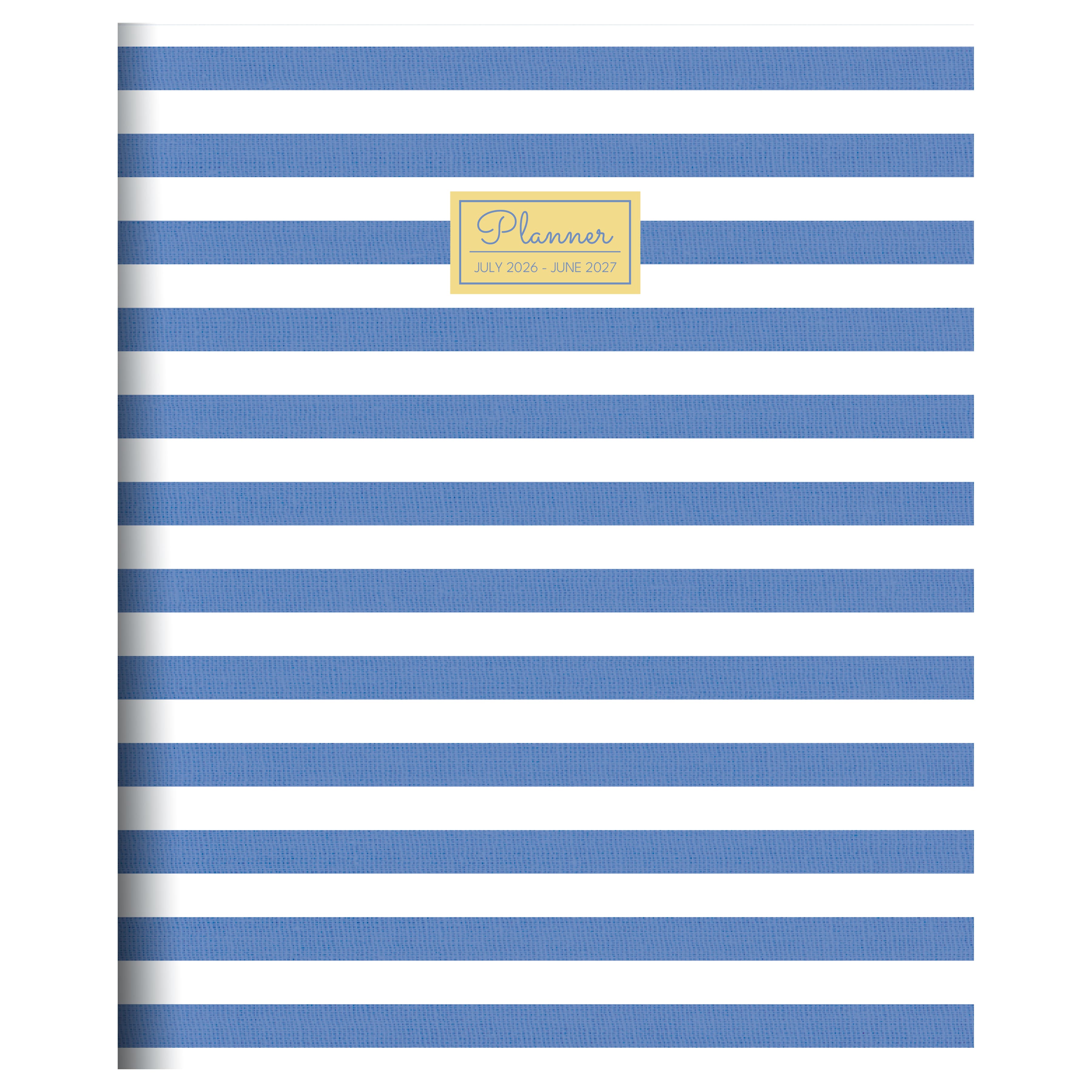 TF Publishing Large 2026-27 Linen Lines Monthly Planner