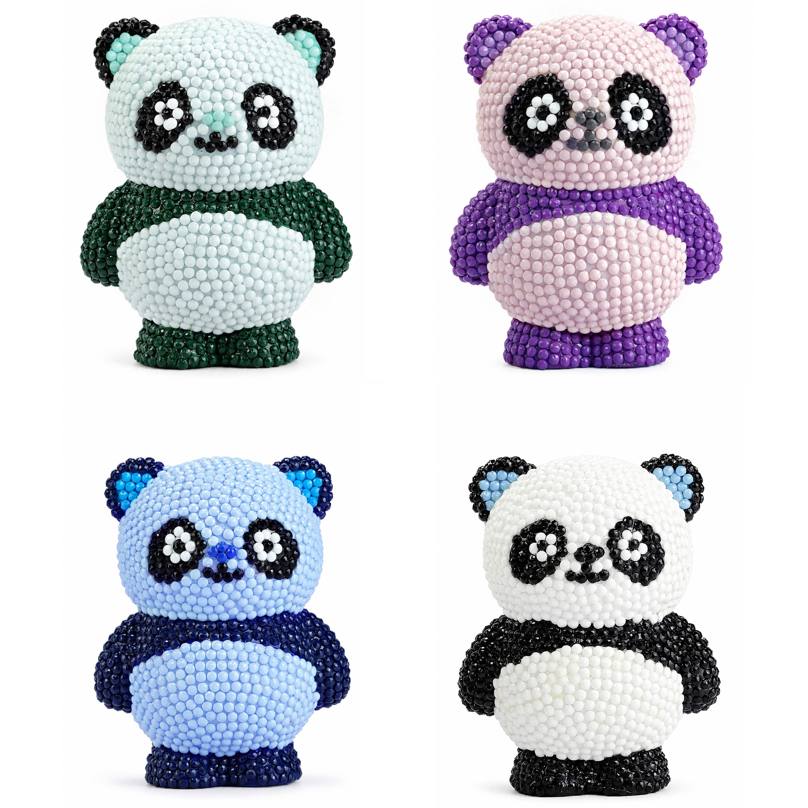 3.25" Panda Mystery 3D Diamond Art Kit by Make Market®