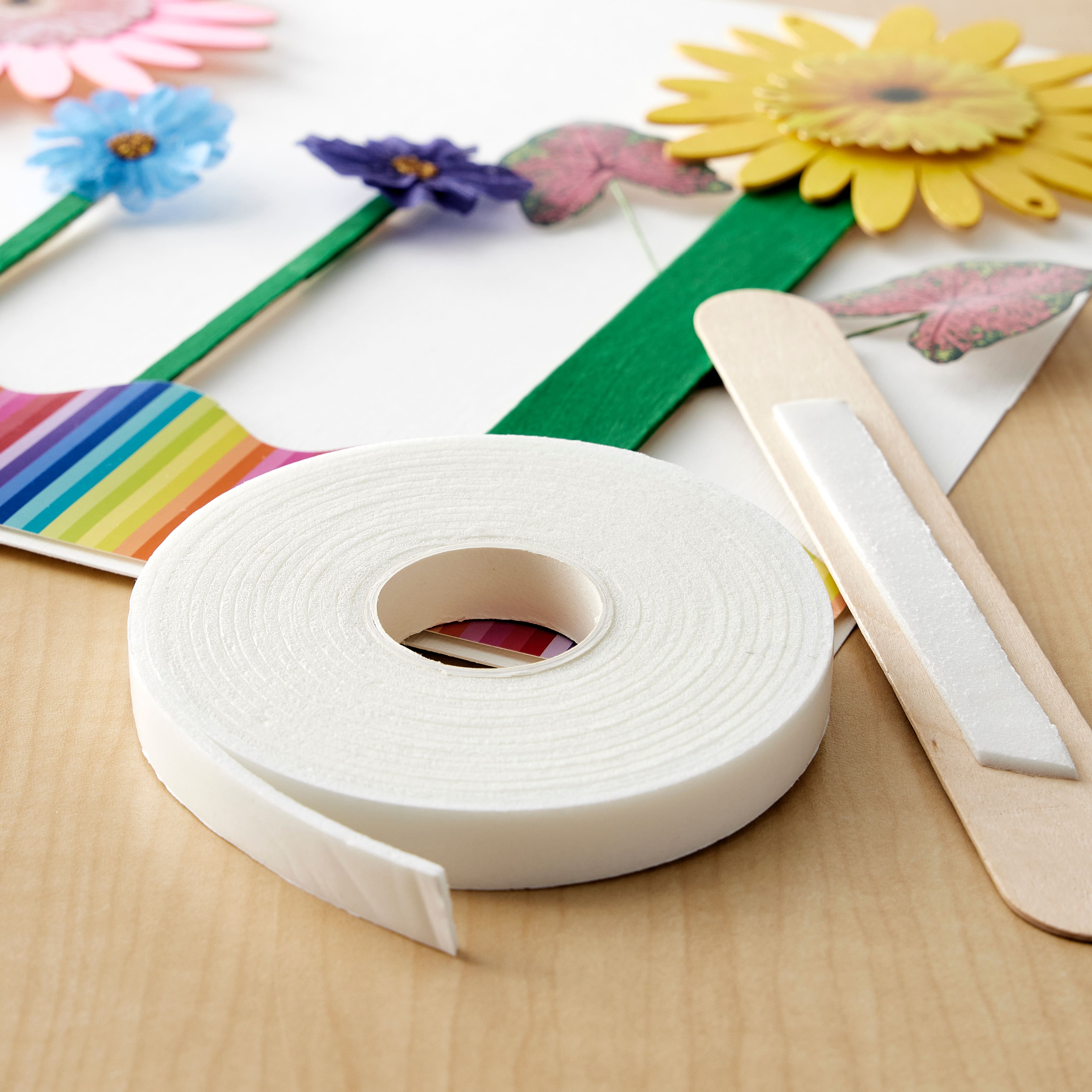 12 Pack: 1/2" x 4yd. Double-Sided Foam Tape by Recollections™