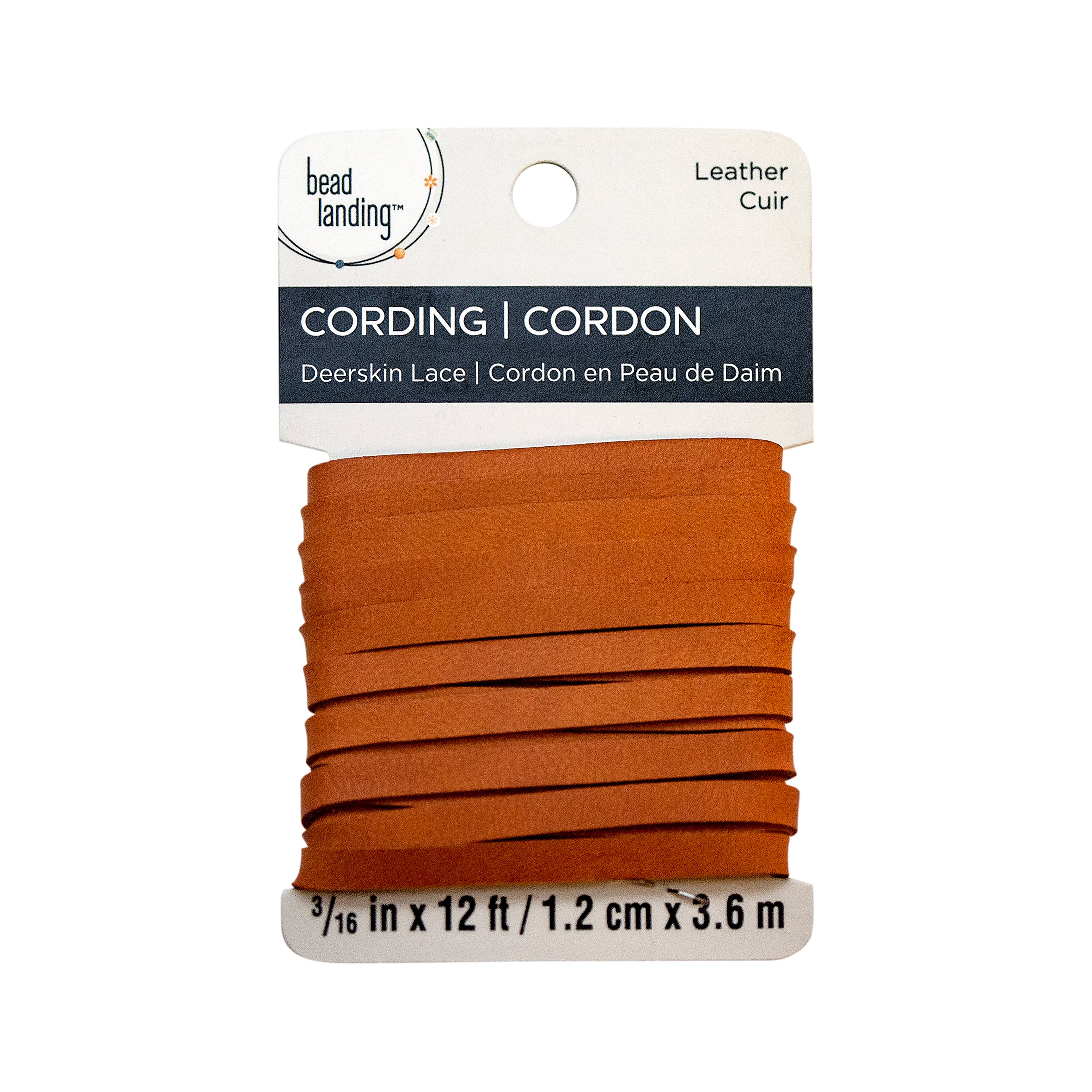 12 Pack: Deerskin Lace Cording by Bead Landing