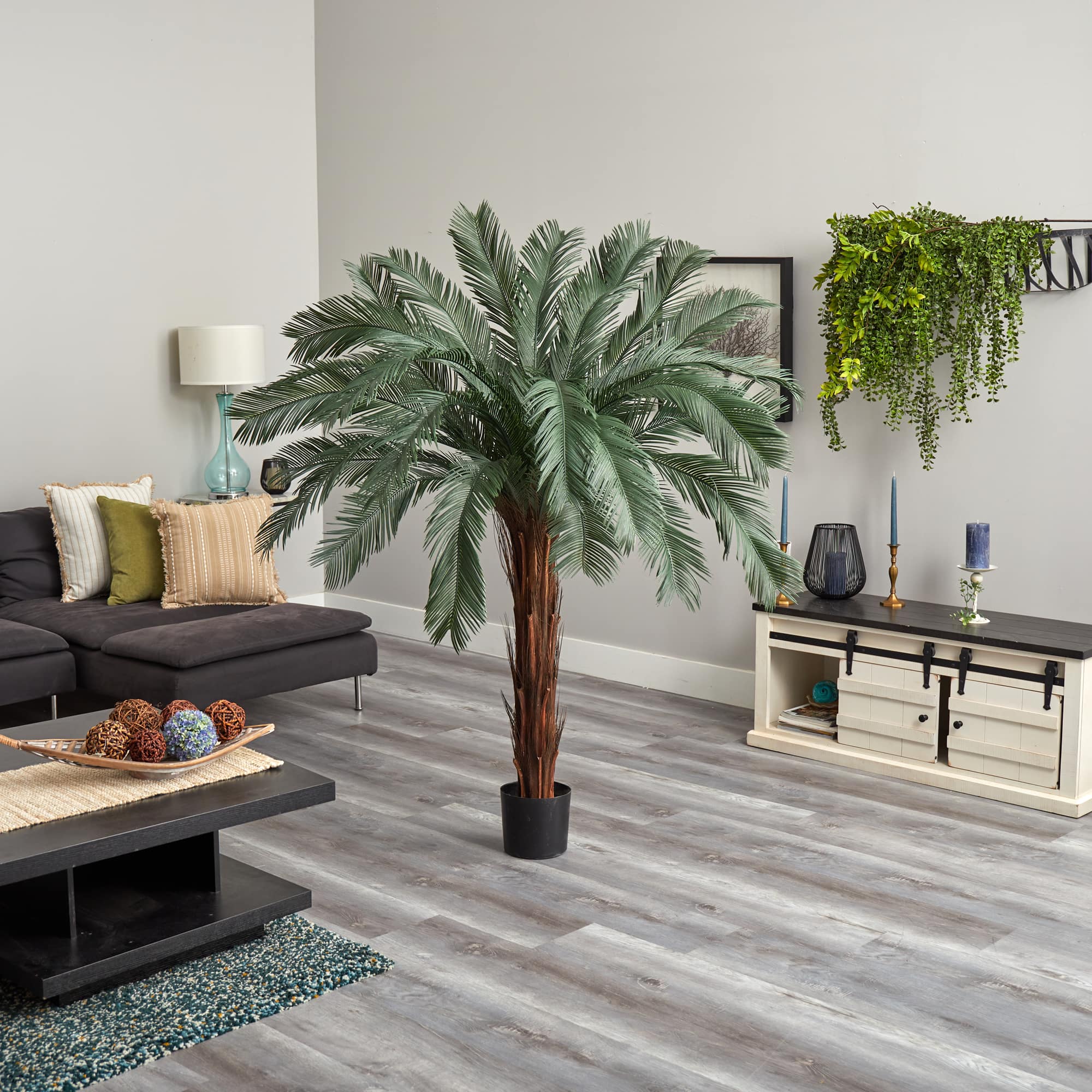 6ft. Potted UV Resistant Cycas Artificial Tree