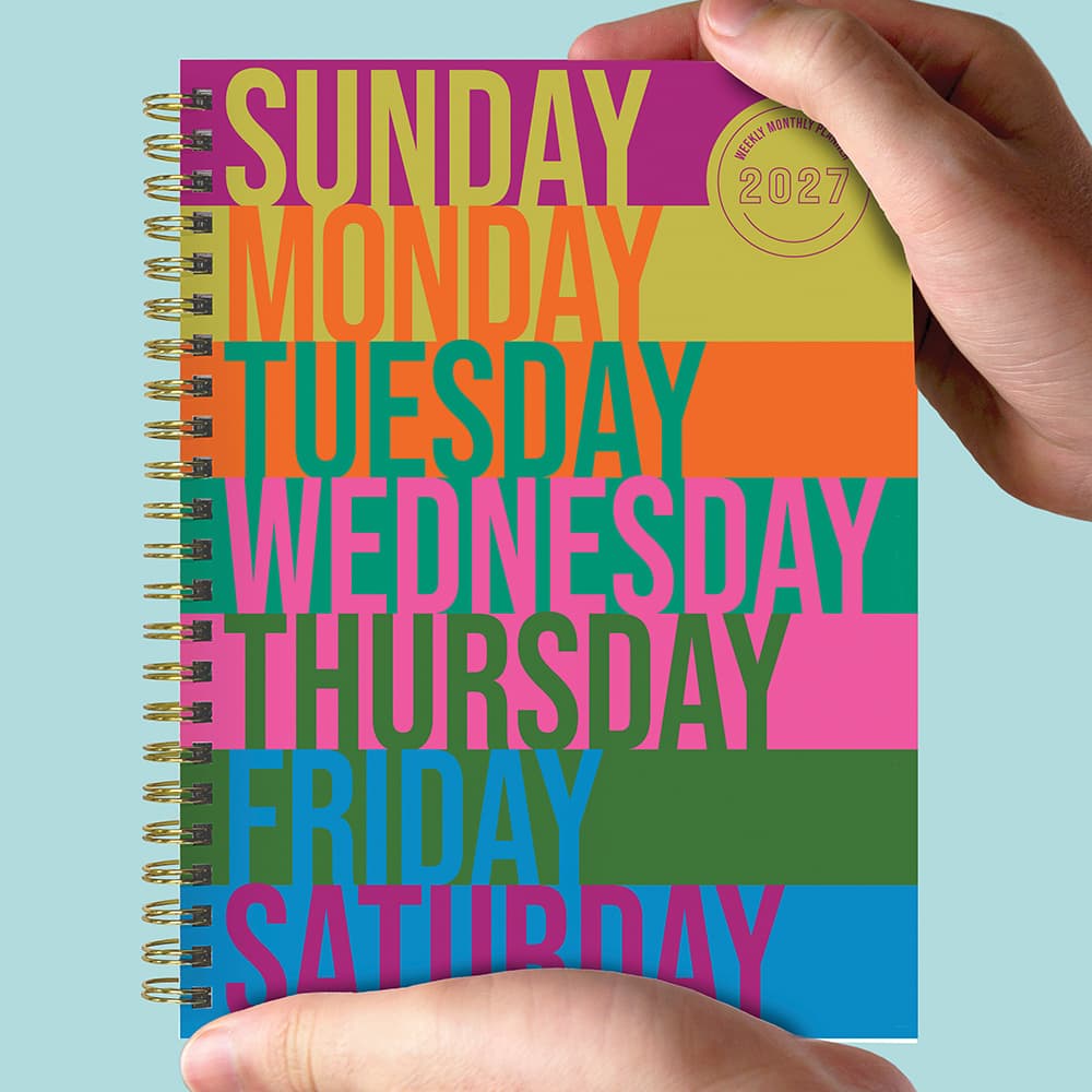2027 All Week Long Medium Weekly Monthly Planner