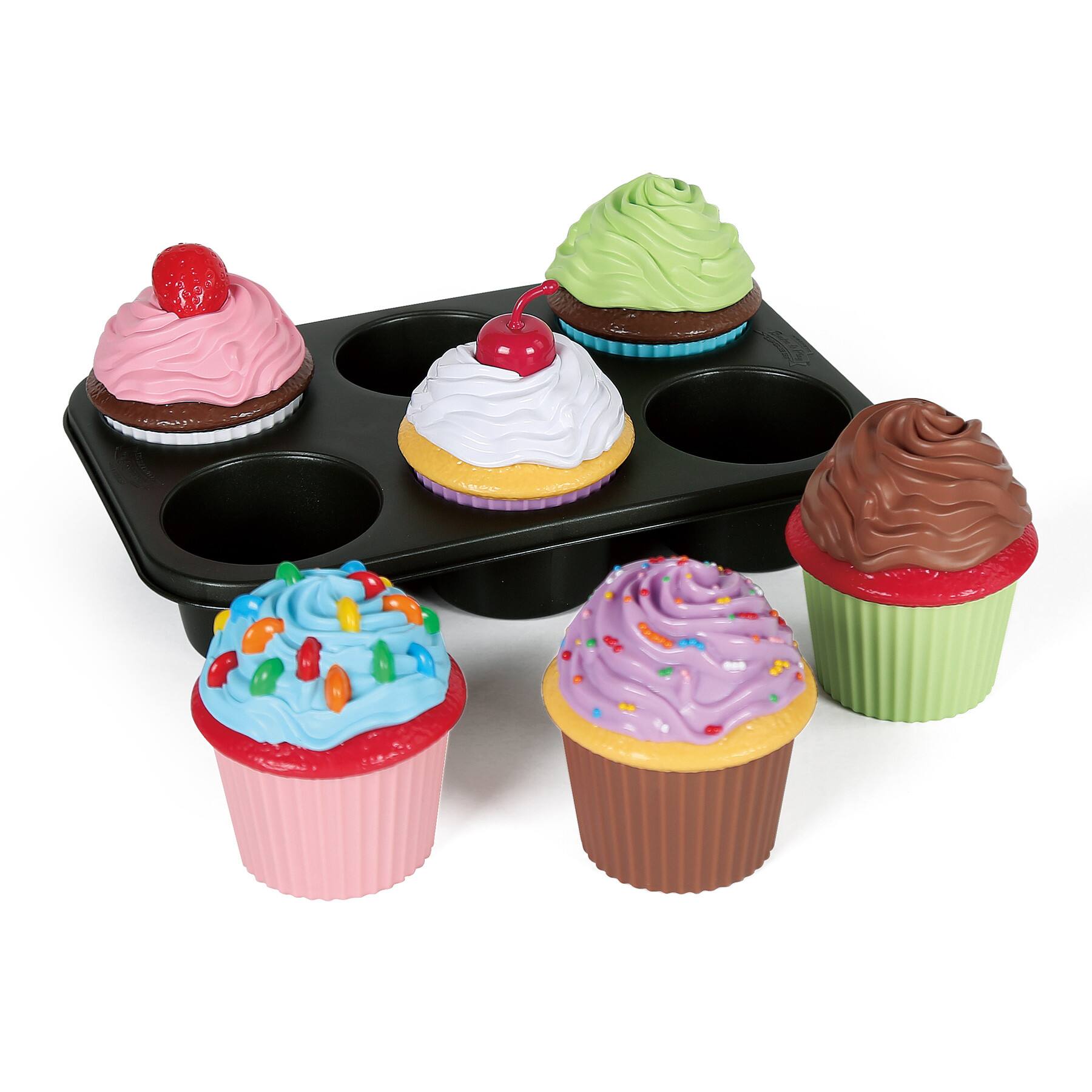 Popular Playthings® Magnetic Bake & Play Cupcakes Set