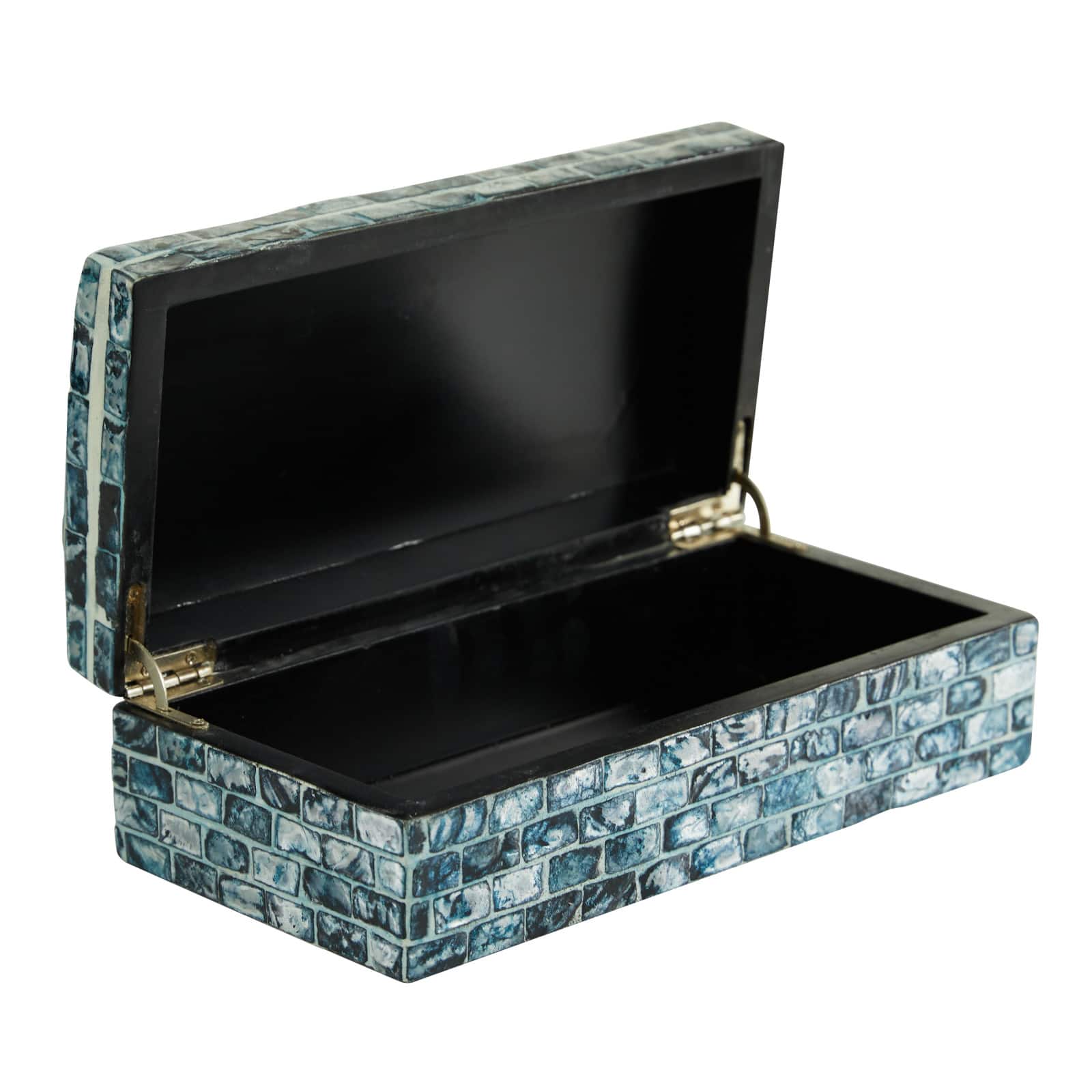 Blue Mother of Pearl Coastal Box Set