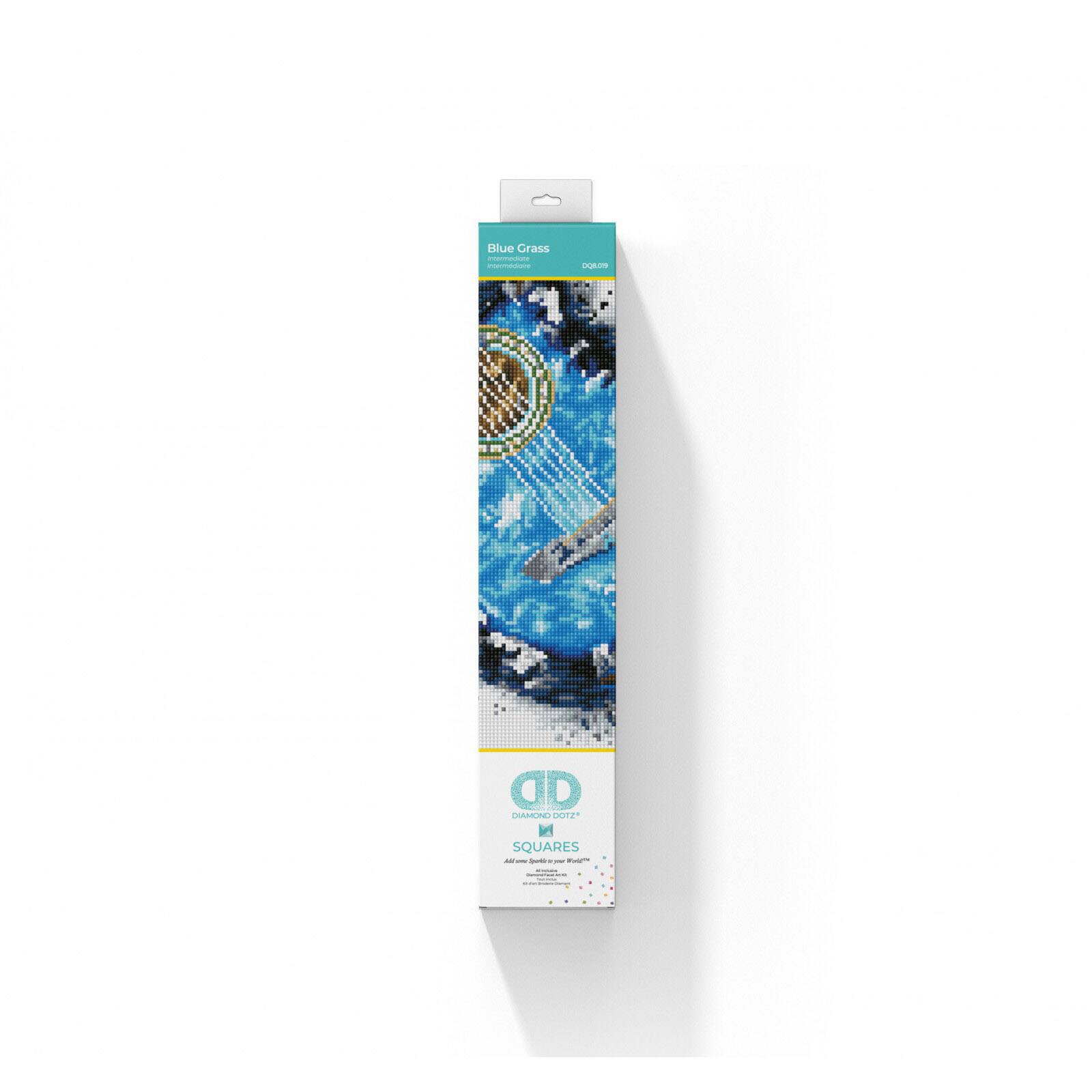 Diamond Dotz® Intermediate Blue Grass Diamond Painting Kit 