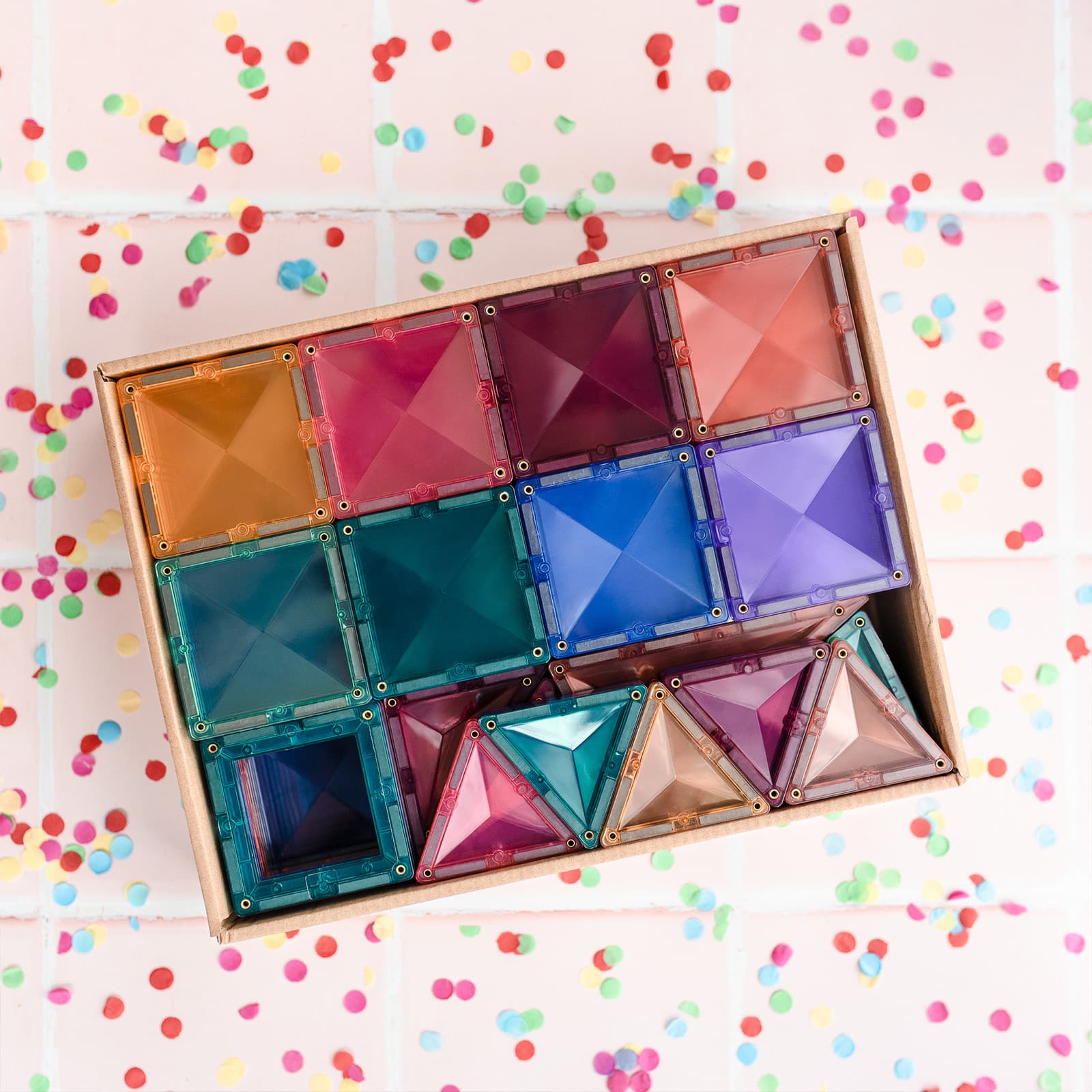 Connetix® Pastel Magnetic Tiles Creative Set