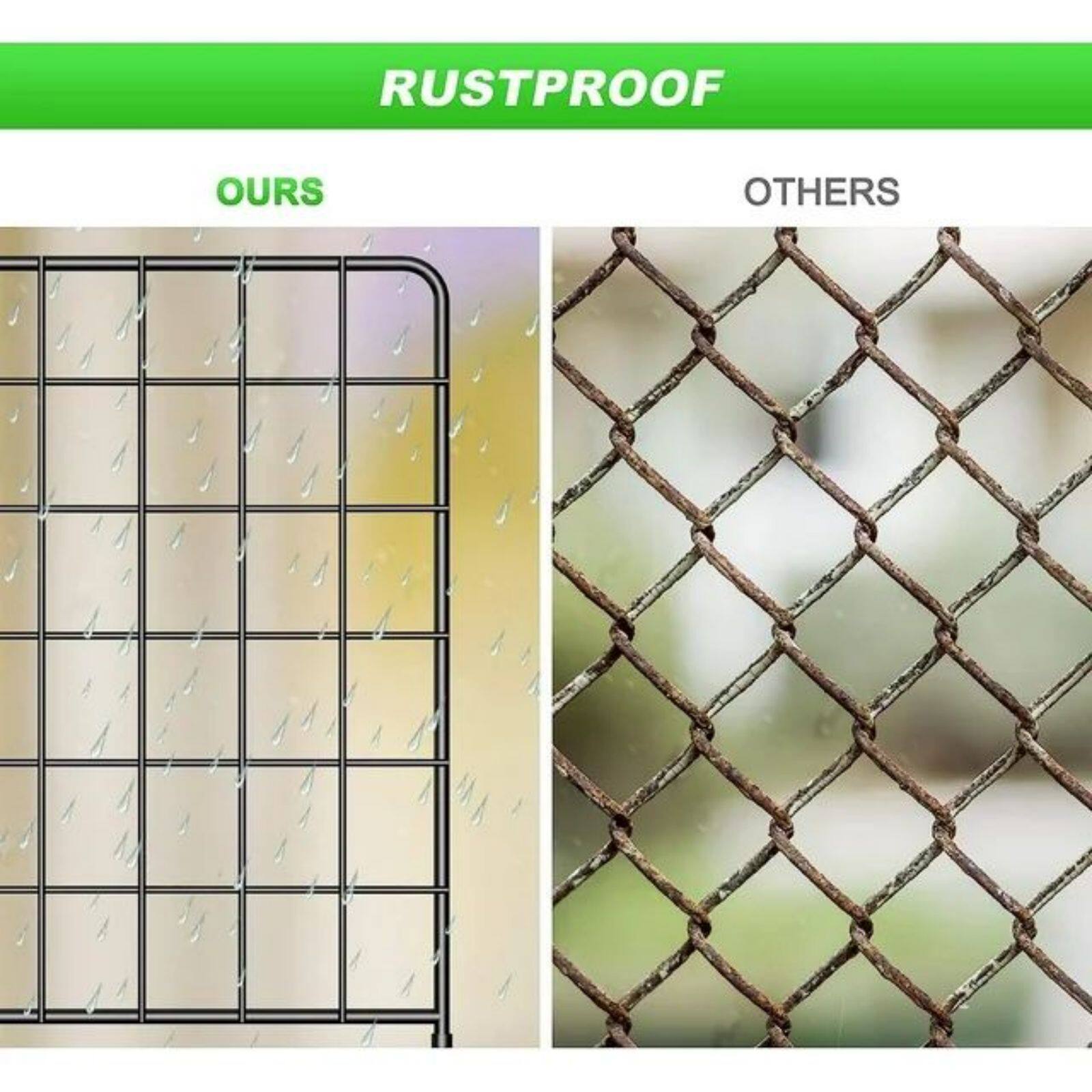 NEX™ Animal Barrier Fence with Square Metal Wire, 10ct.