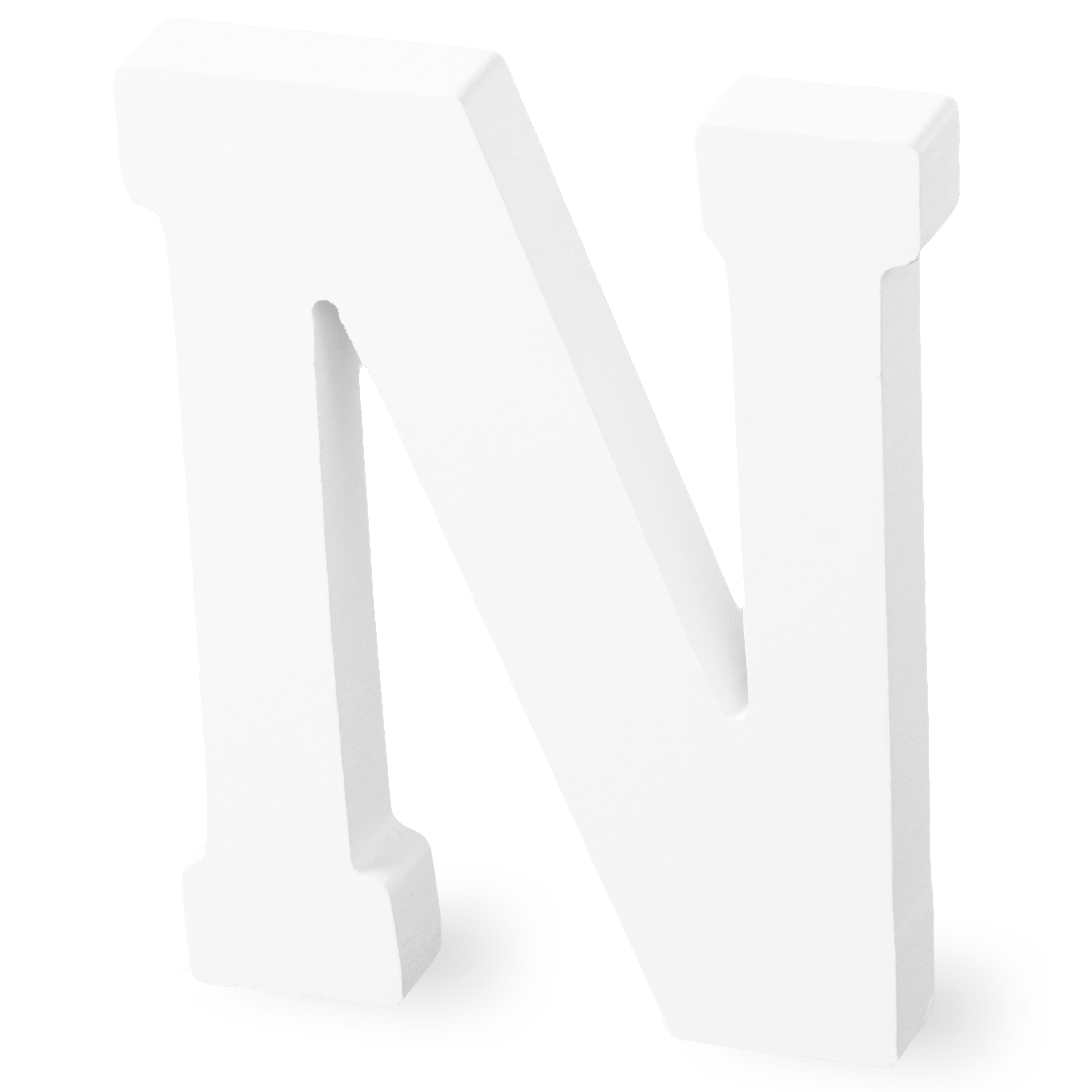 12 Pack: 4.75" White MDF Letter by Make Market®