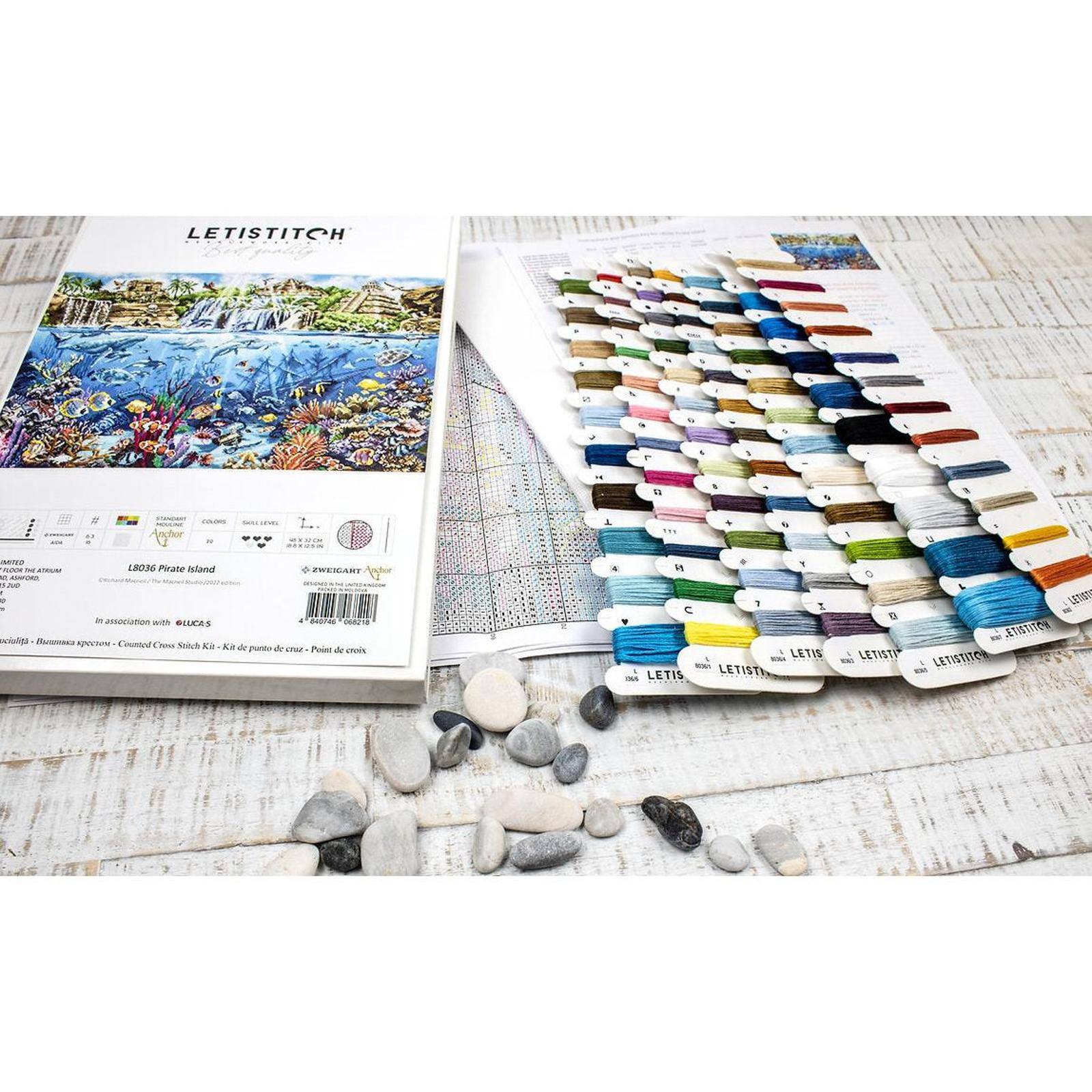 Letistitch Christmas Toys Kit Counted Cross Stitch Kit