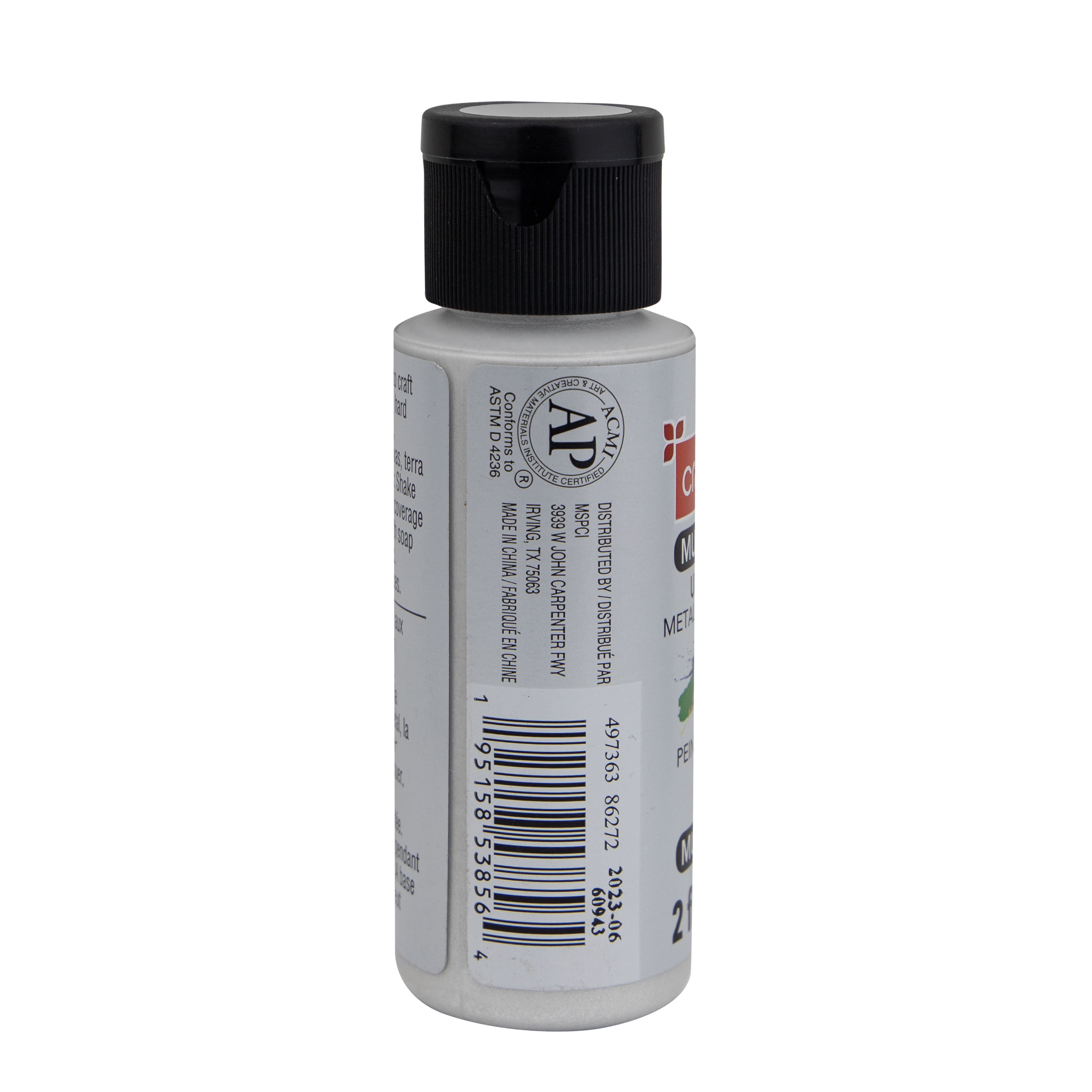 12 Pack: Premium Ultra Bright Metallic Paint by Craft Smart®
