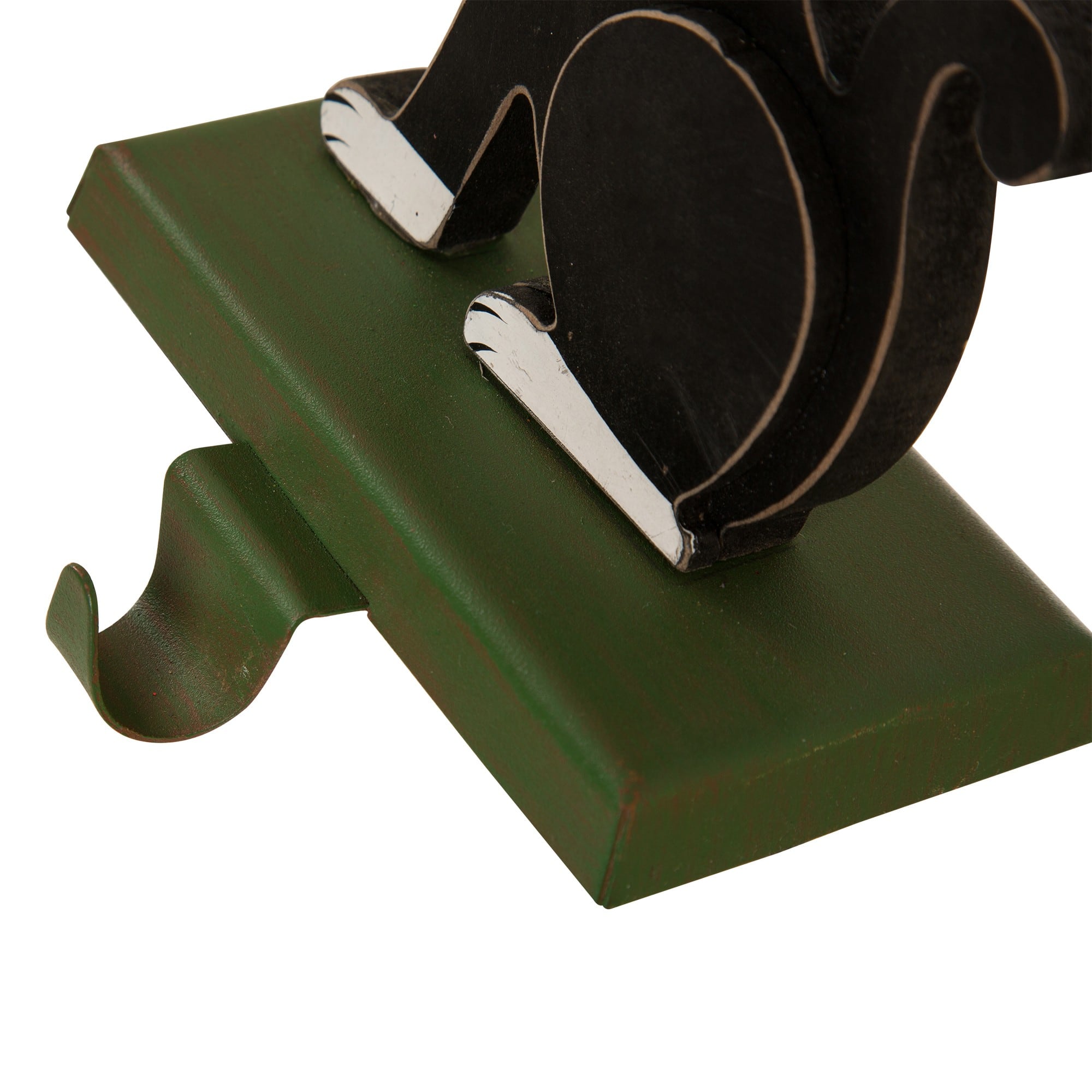 Glitzhome® 8" Wooden Metal Cat and Dog Stocking Holder Set