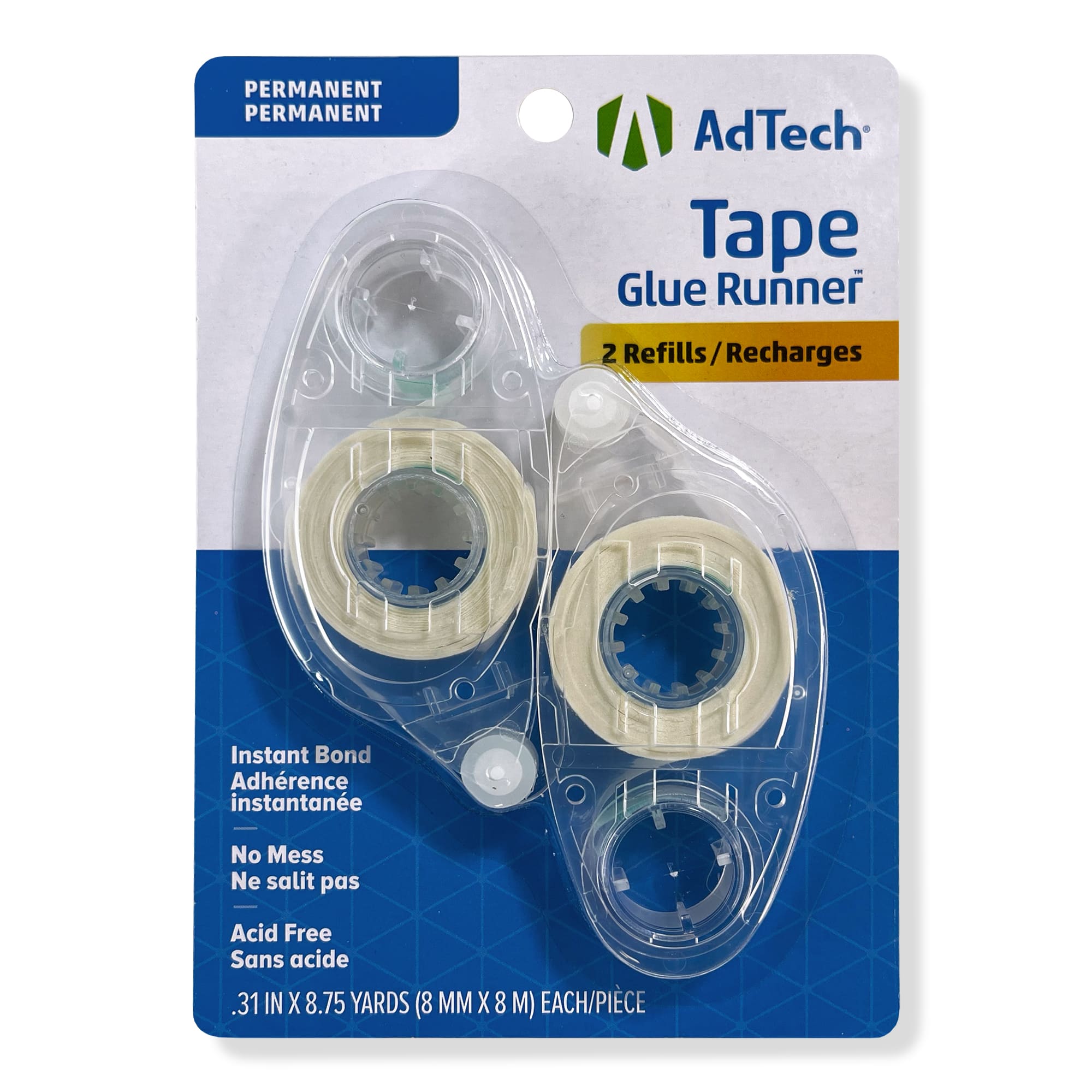 AdTech® Tape Glue Runner™ Refills, 2ct.