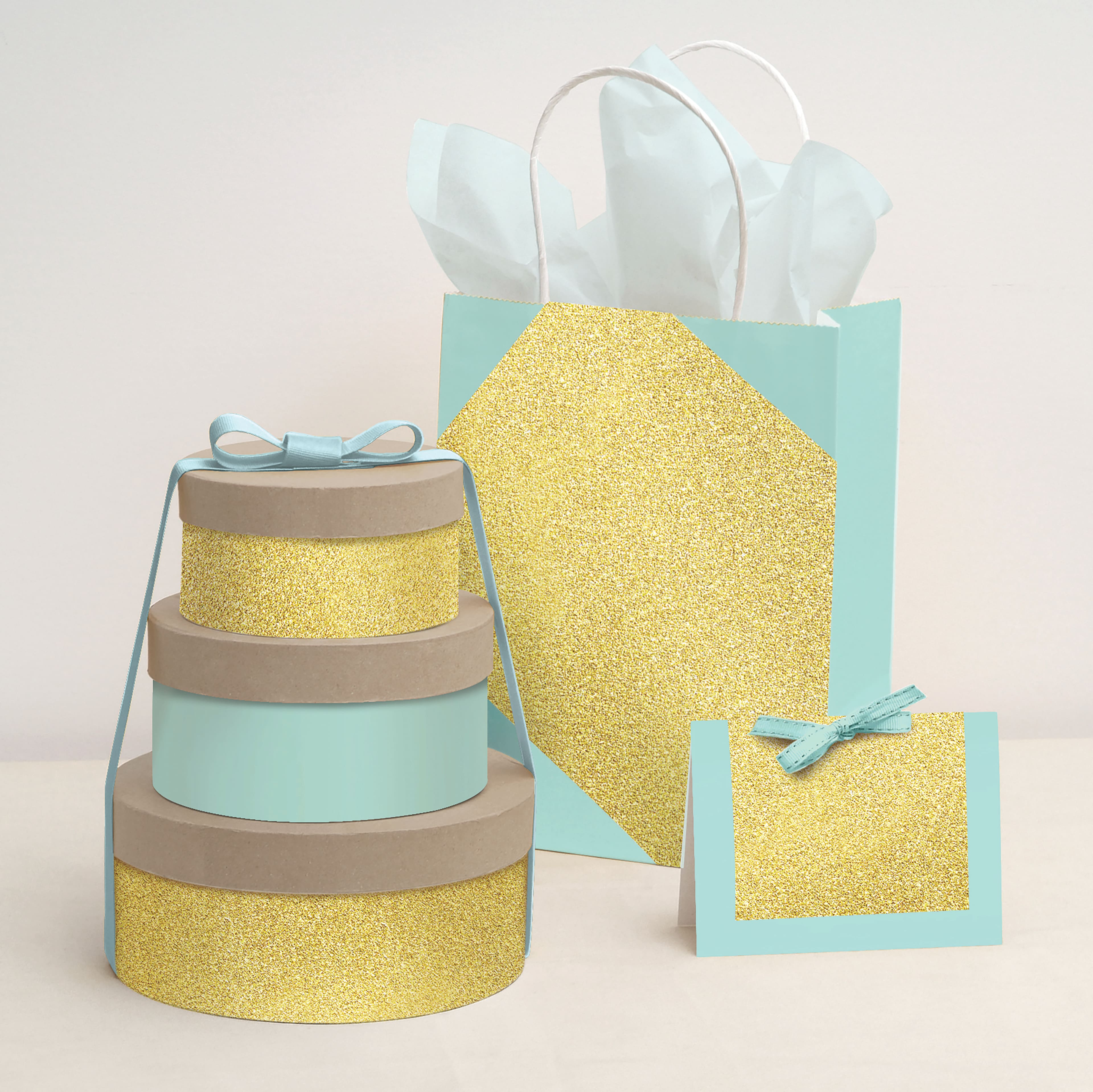 Con-Tact® 18" x 6ft. Glitter FX Gold Peel N Stick Covering