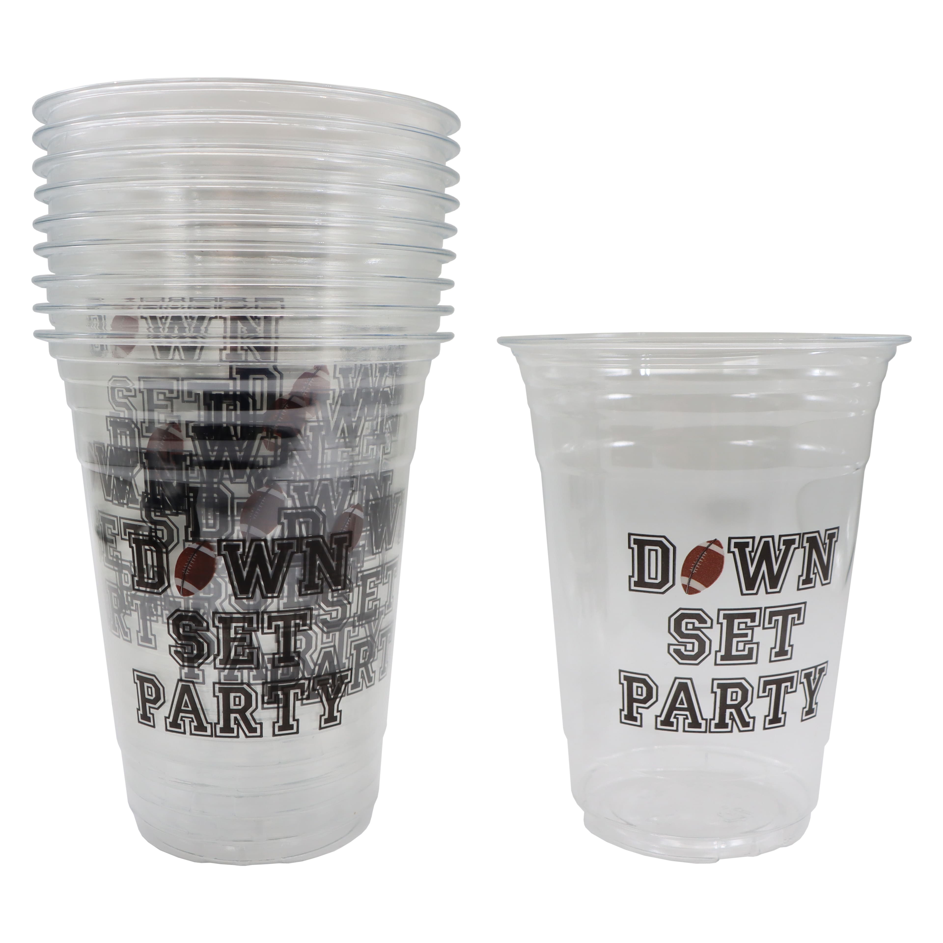 16oz. Down Set Party Plastic Cups, 10ct. by Celebrate It™