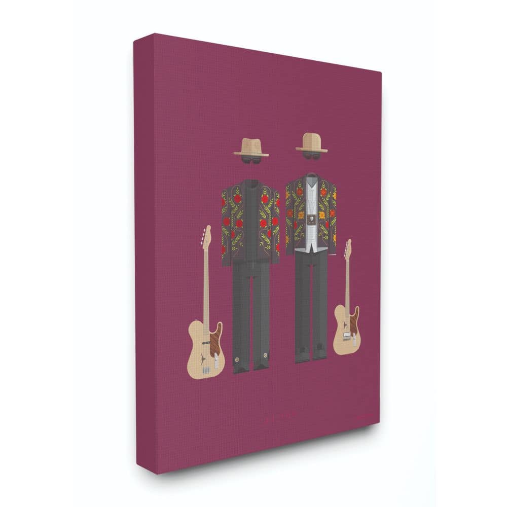 Stupell Industries ZZTop Fashion Design Canvas Wall Art