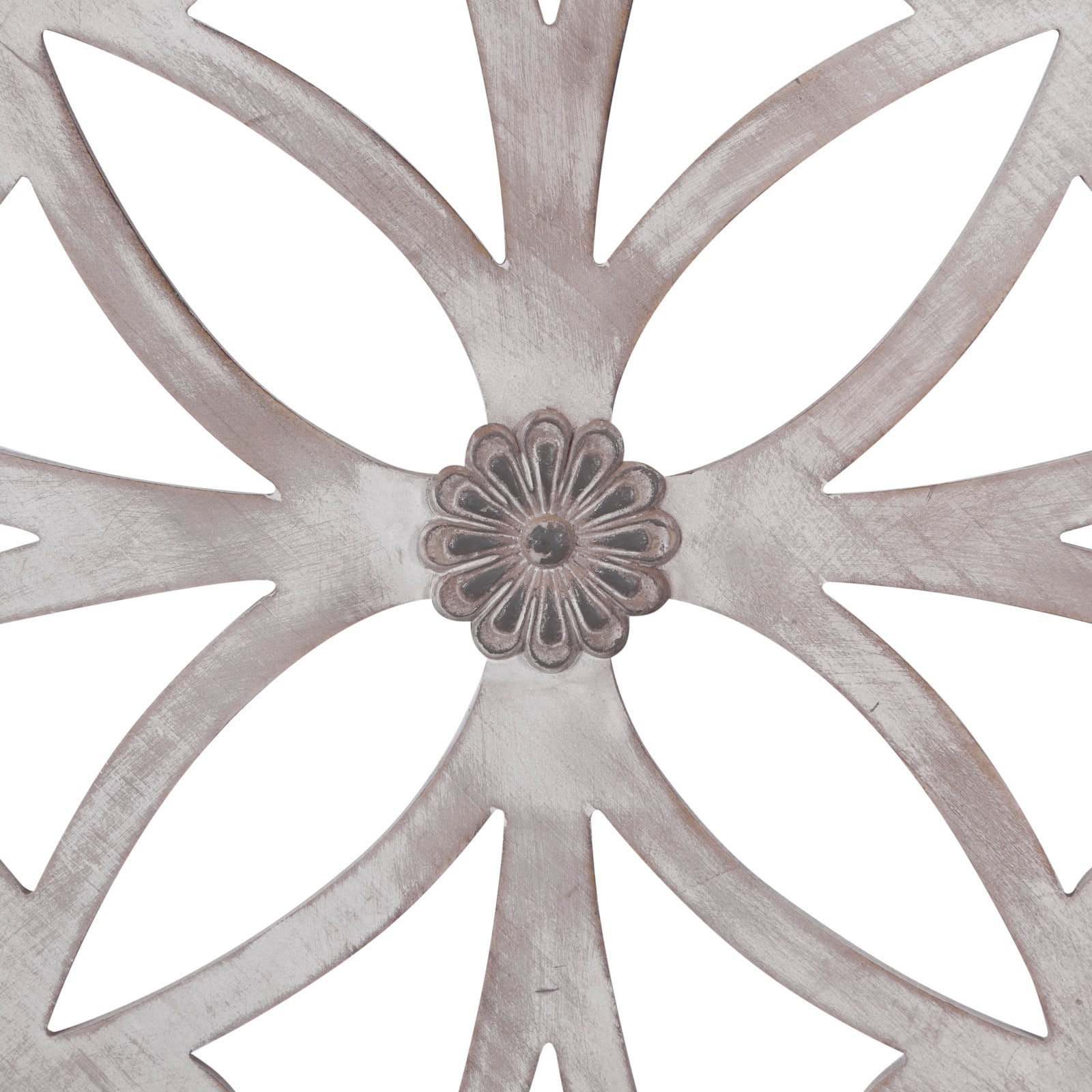 Gray Wood & Metal Farmhouse Wall Decoration