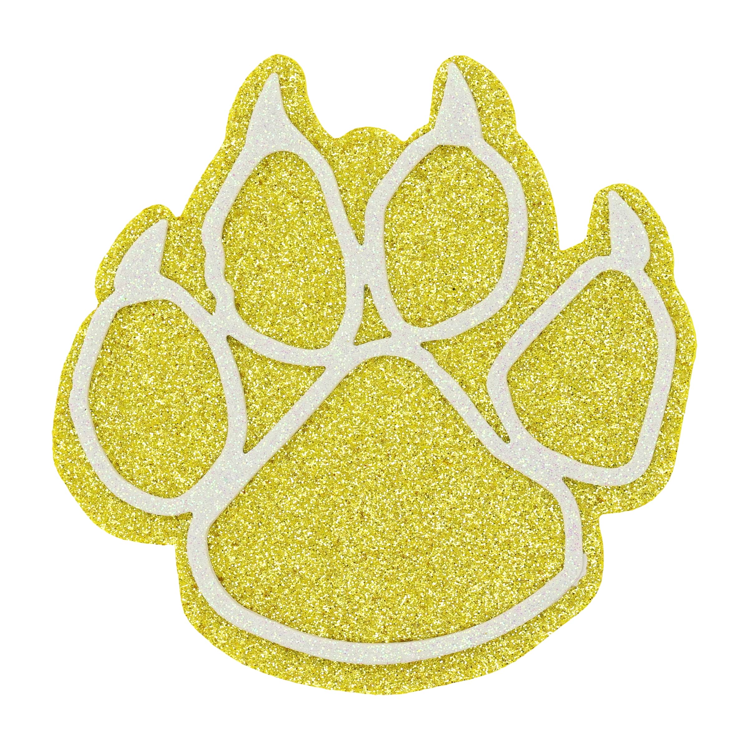 Glitter Paw Foam Sticker by Celebrate It®