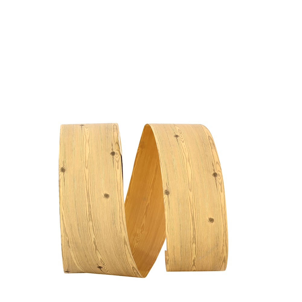 JAM Paper Natural Wood Grain Novelty Ribbon