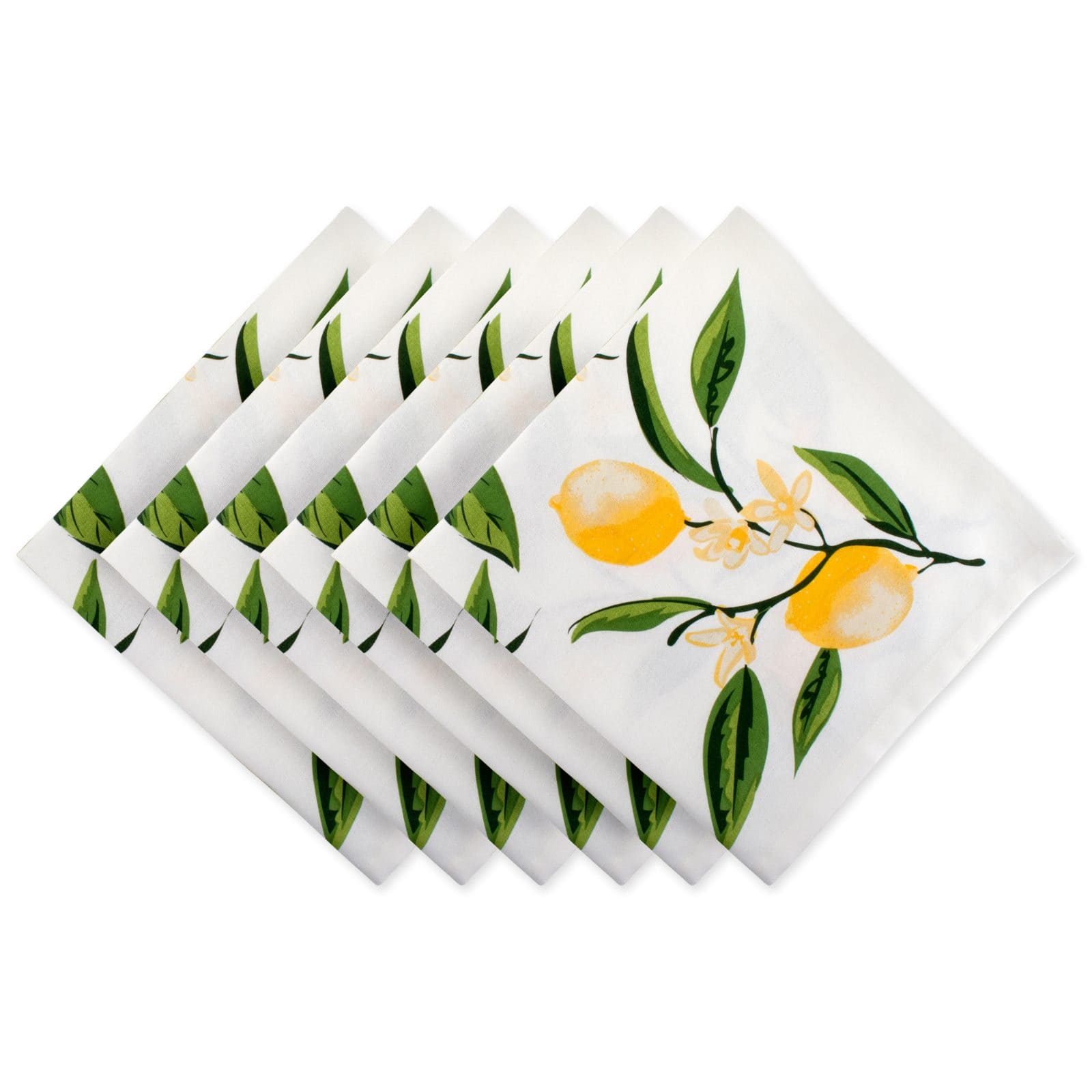 DII® Lemon Bliss Print Napkin, 6ct.