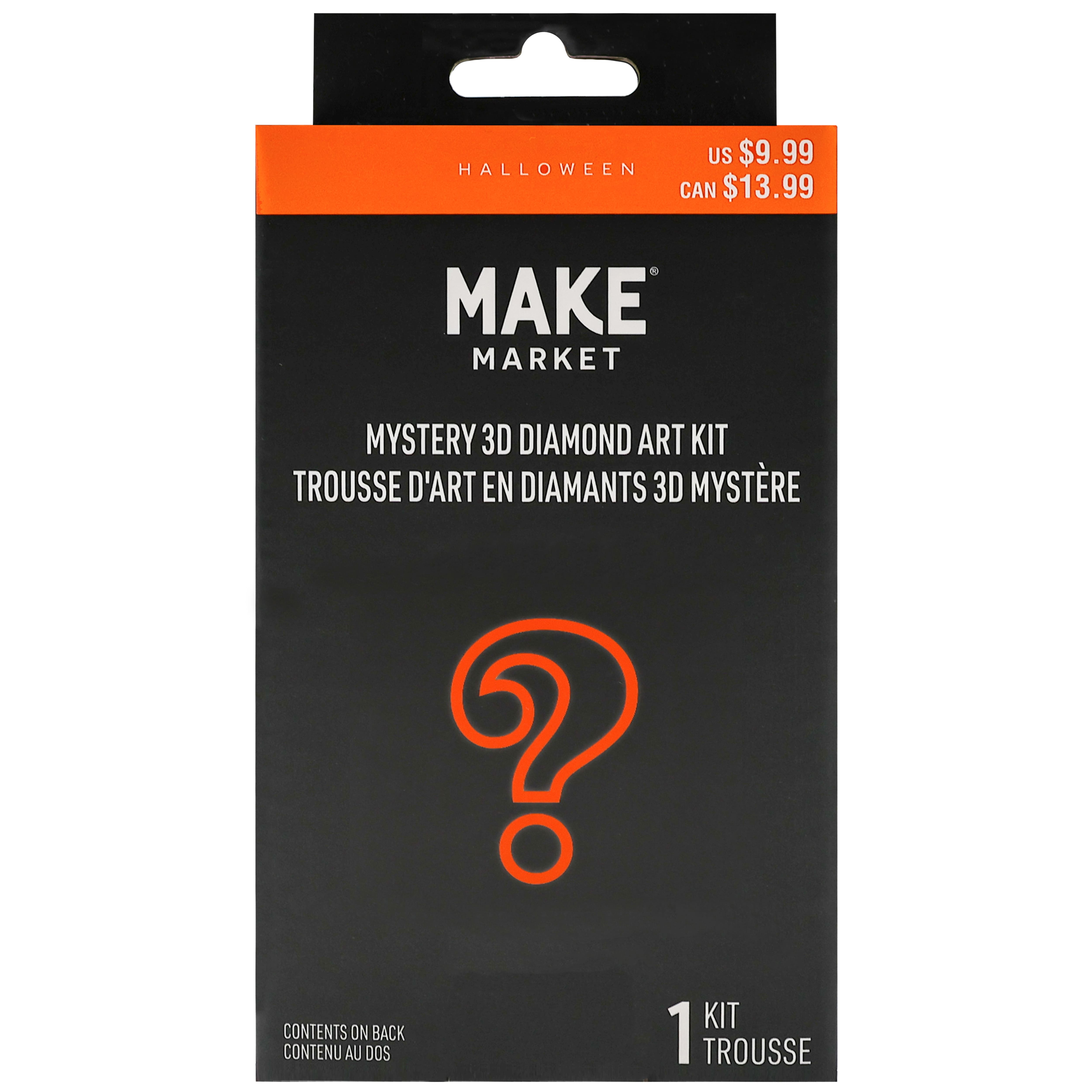 3" Halloween Icon Mystery 3D Diamond Art Kit by Make Market®