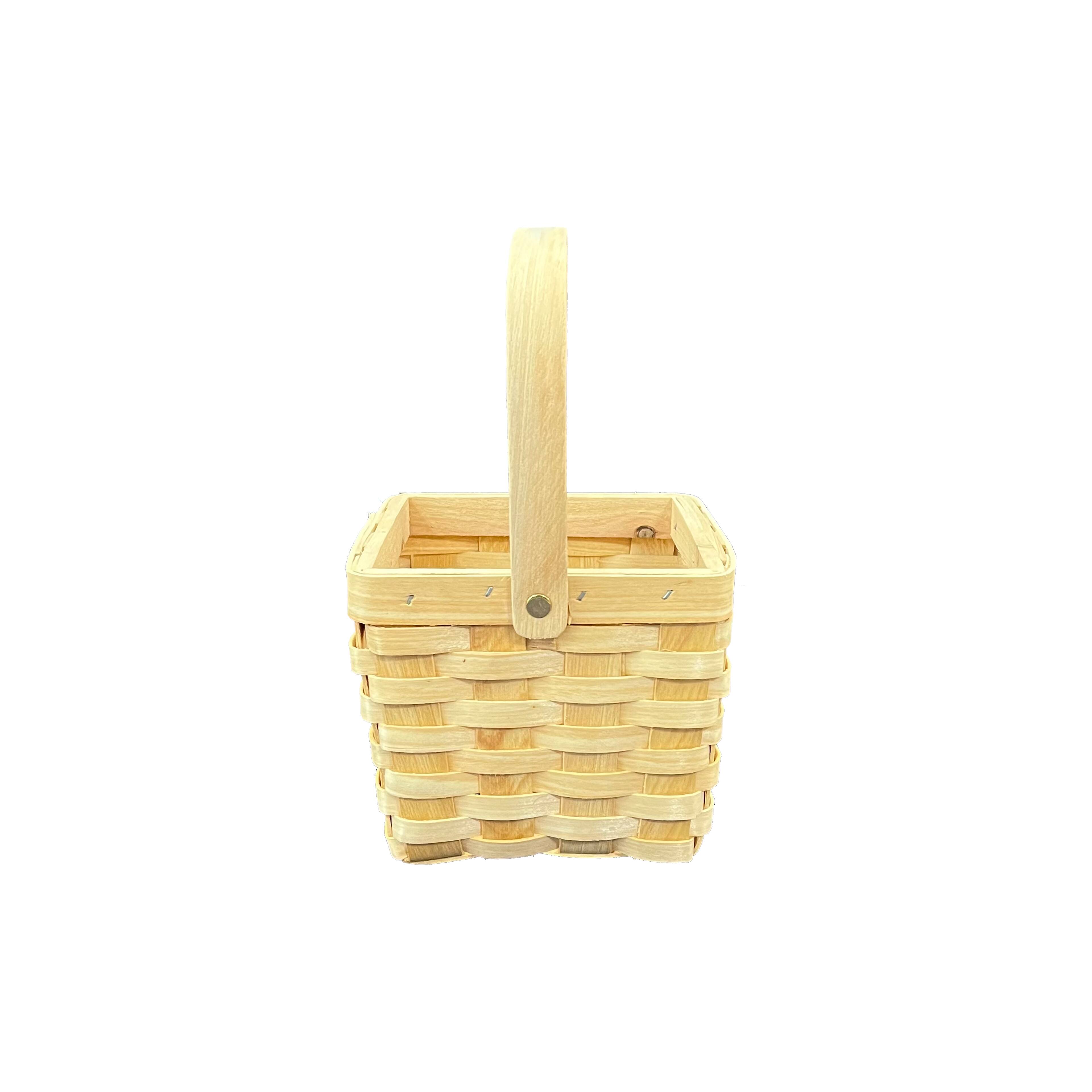Small Natural Square Basket by Ashland®