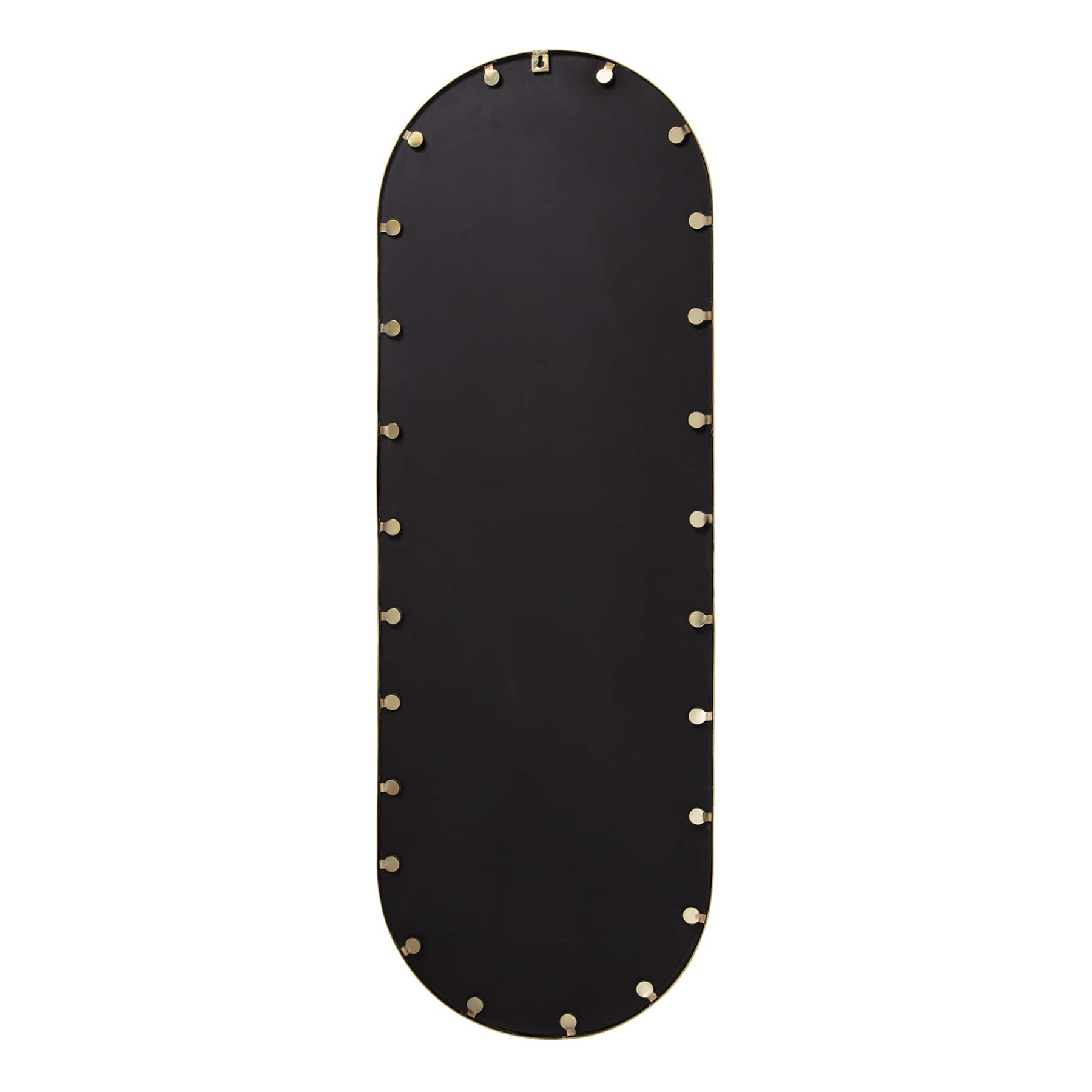 Habitat Penelope 60" Golden Oval Linear Wall Mirror