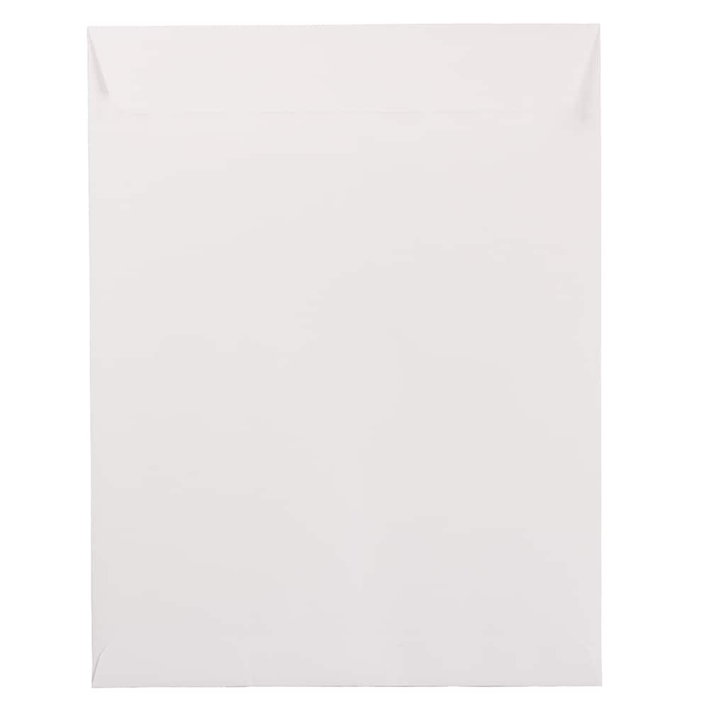 JAM Paper 10" x 13" White Open End Catalog Envelopes