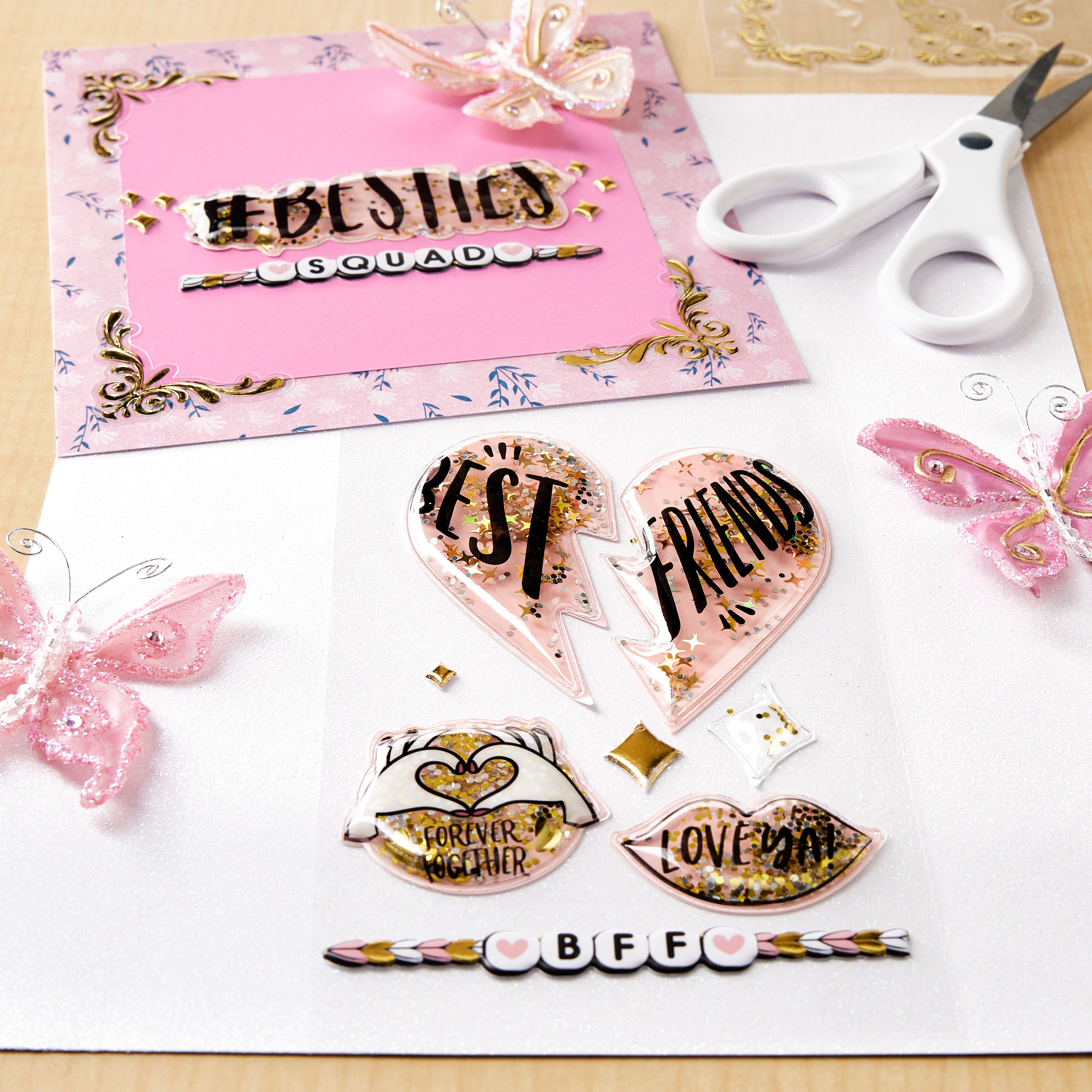 12 Pack: Best Friend Stickers by Recollections™