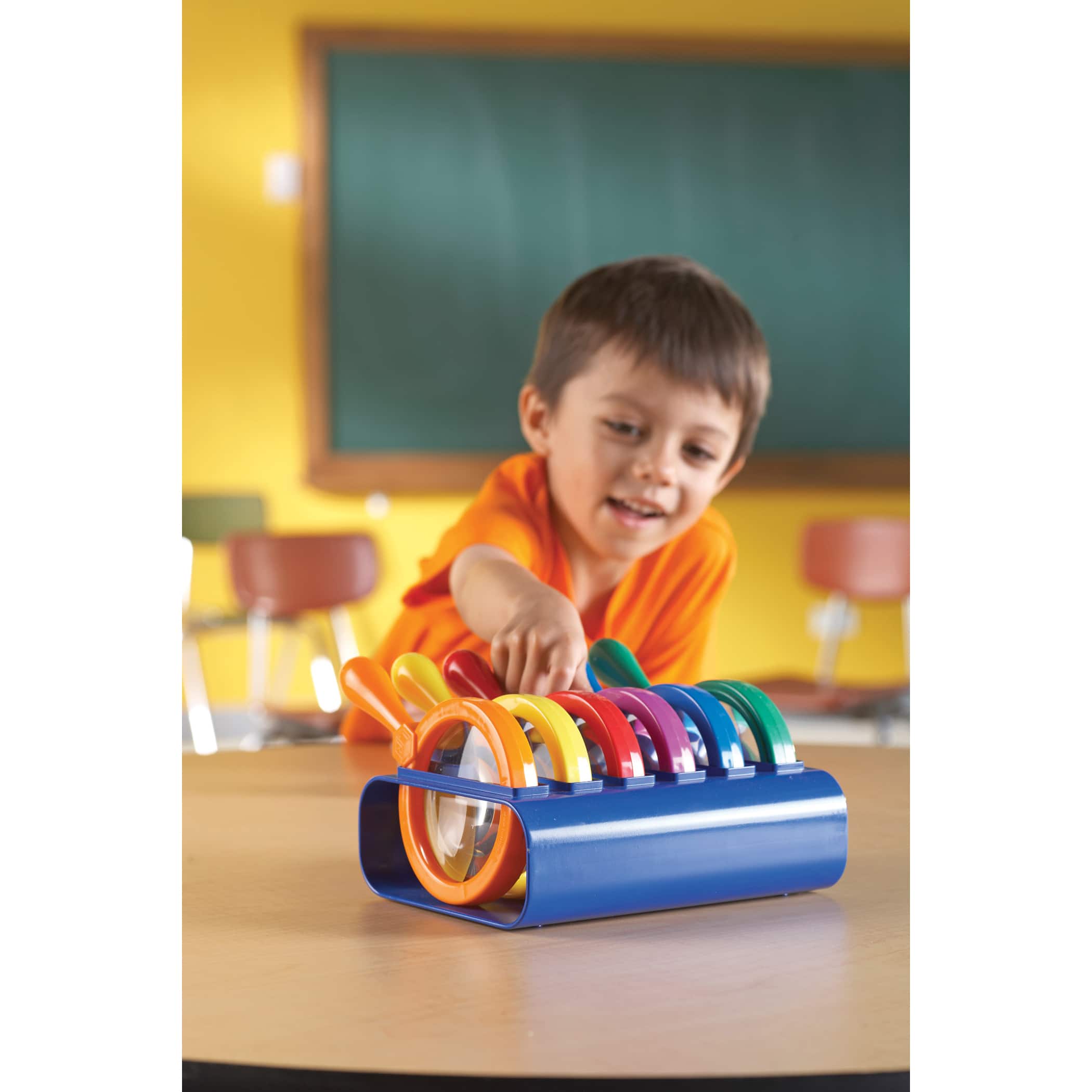 Primary Science Jumbo Magnifiers, Set of 6