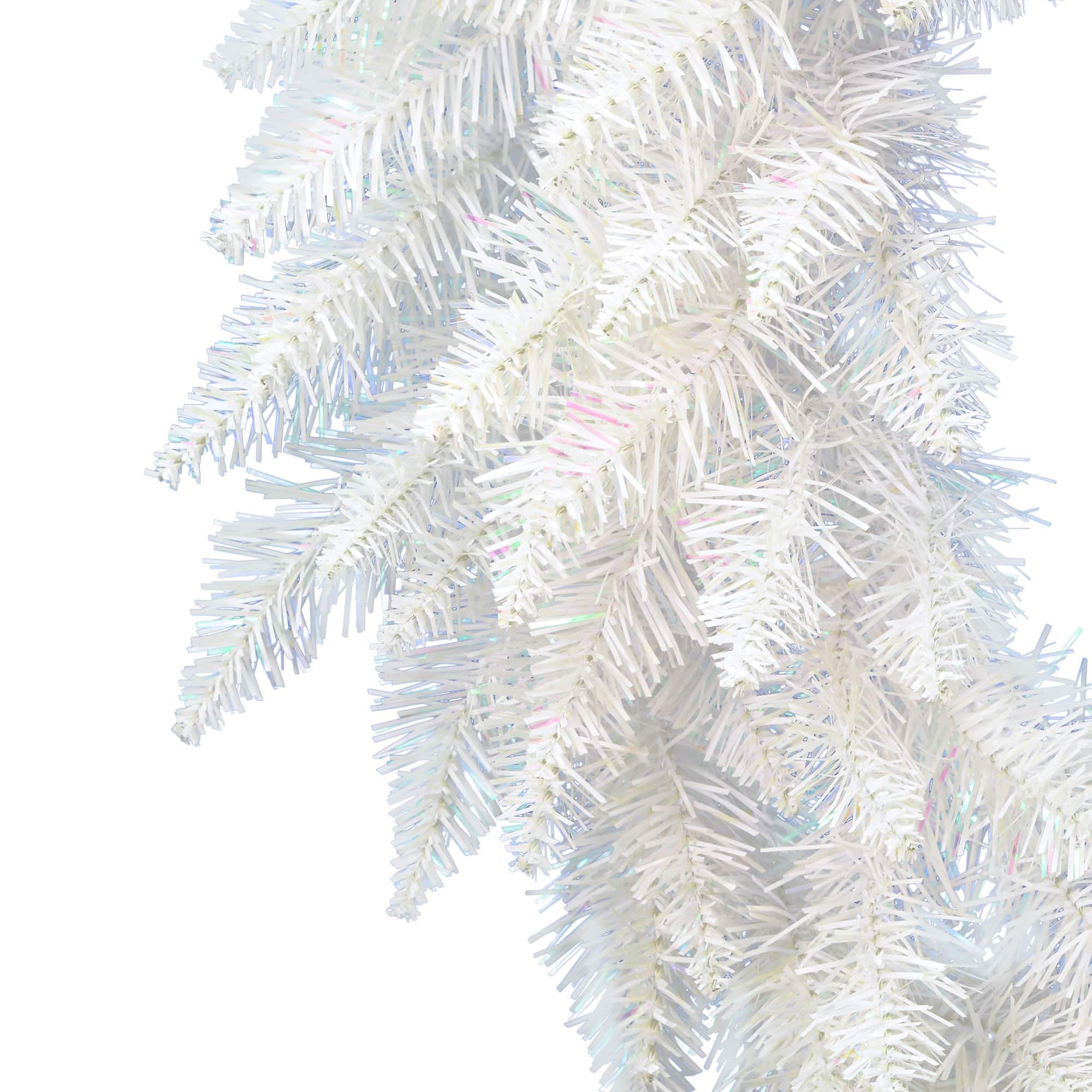 36" Sparkle White Spruce Wreath