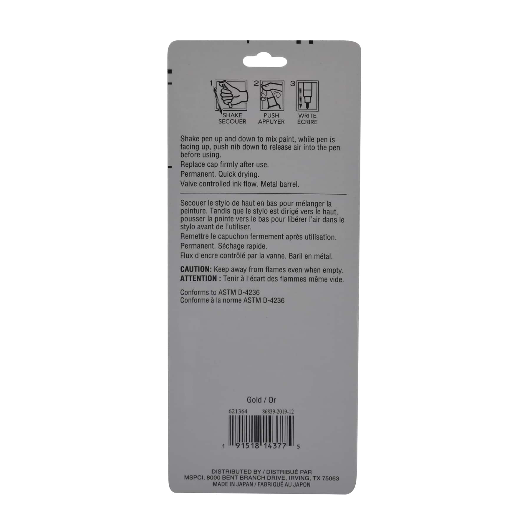 6 Packs: 3 ct. (18 total) Premium Oil-Based Paint Pens by Craft Smart®