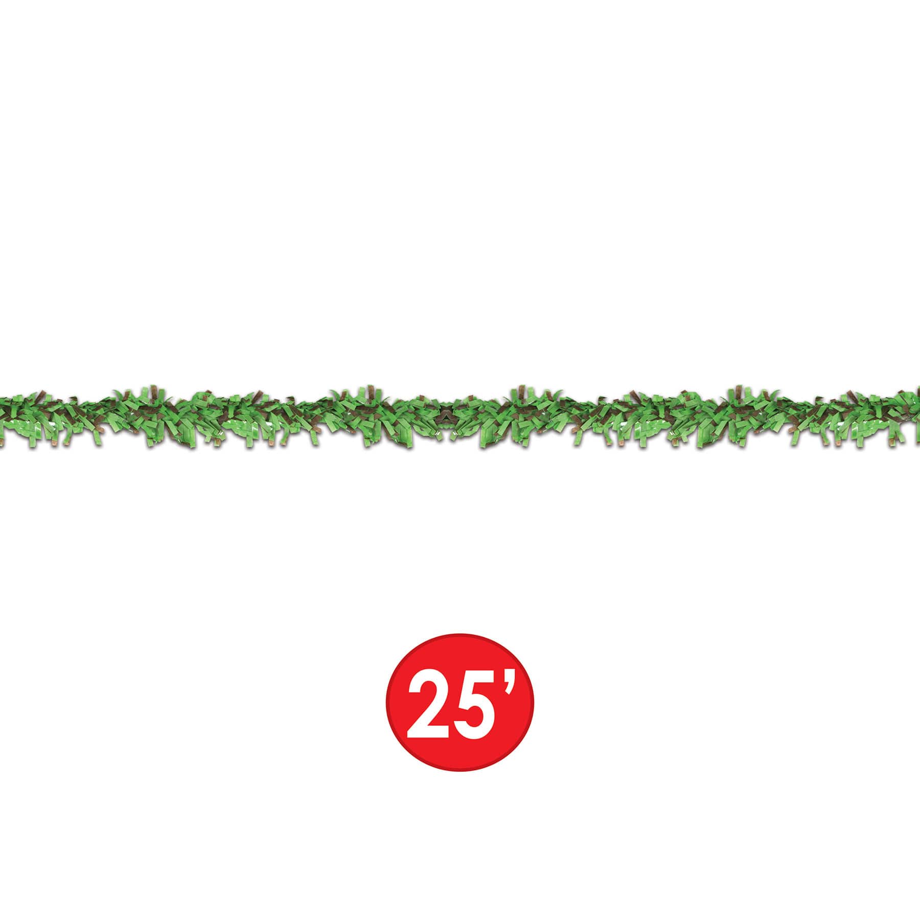 Beistle 25ft. Light Green & Brown Tissue Festooning, 2ct.