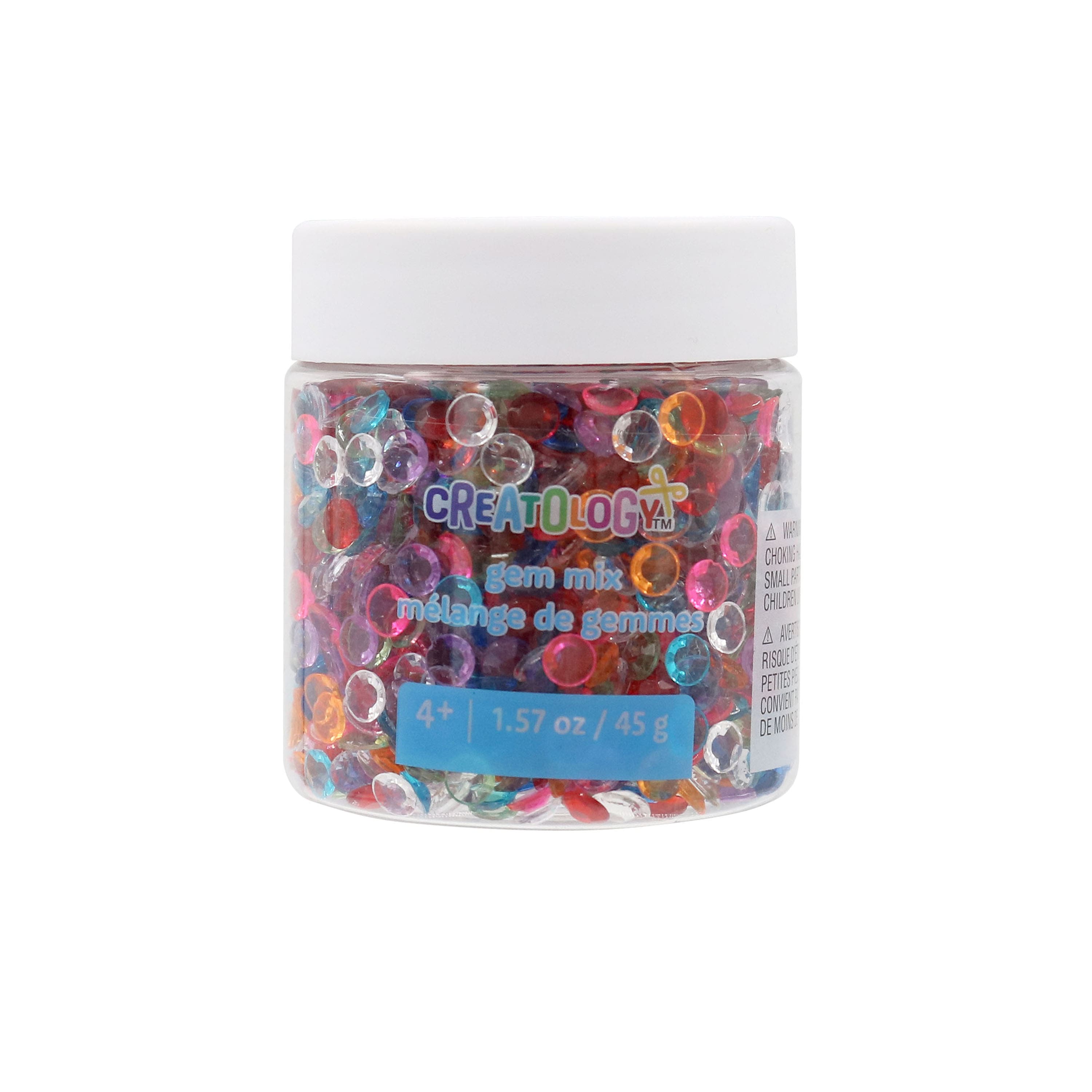 Rainbow Diamond Plastic Gem Mix by Creatology™