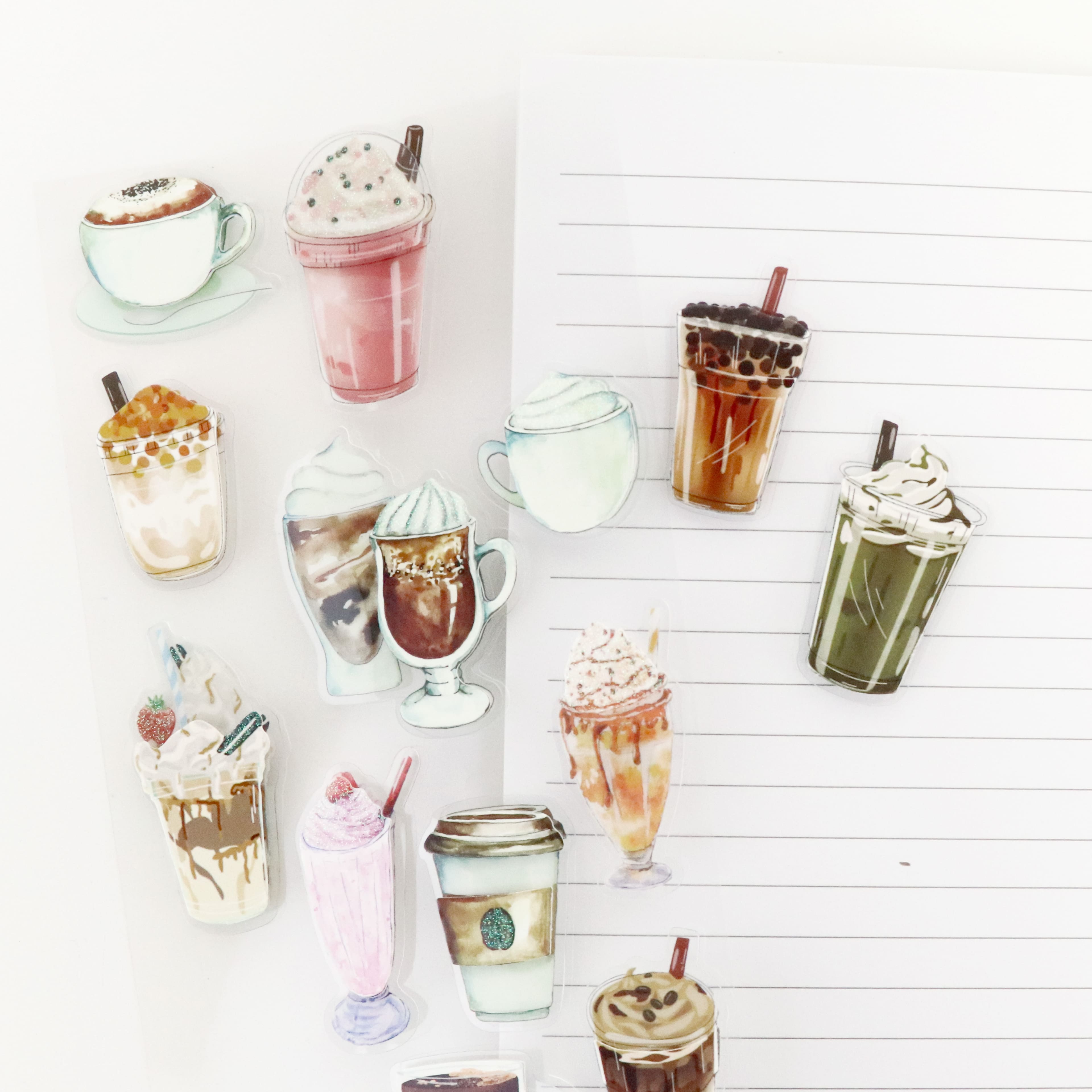 Coffee Drink 3D Stickers by Recollections™