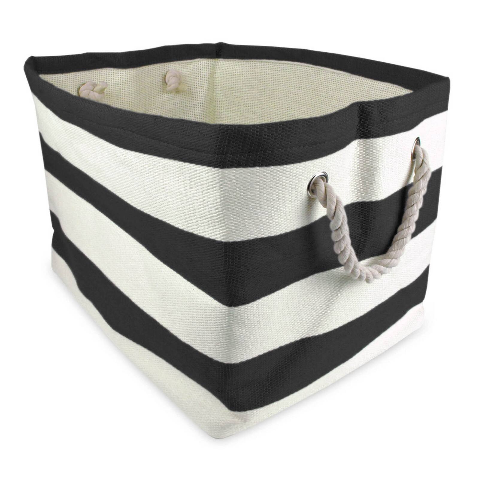 DII® Medium Rectangle Stripes Paper Bin