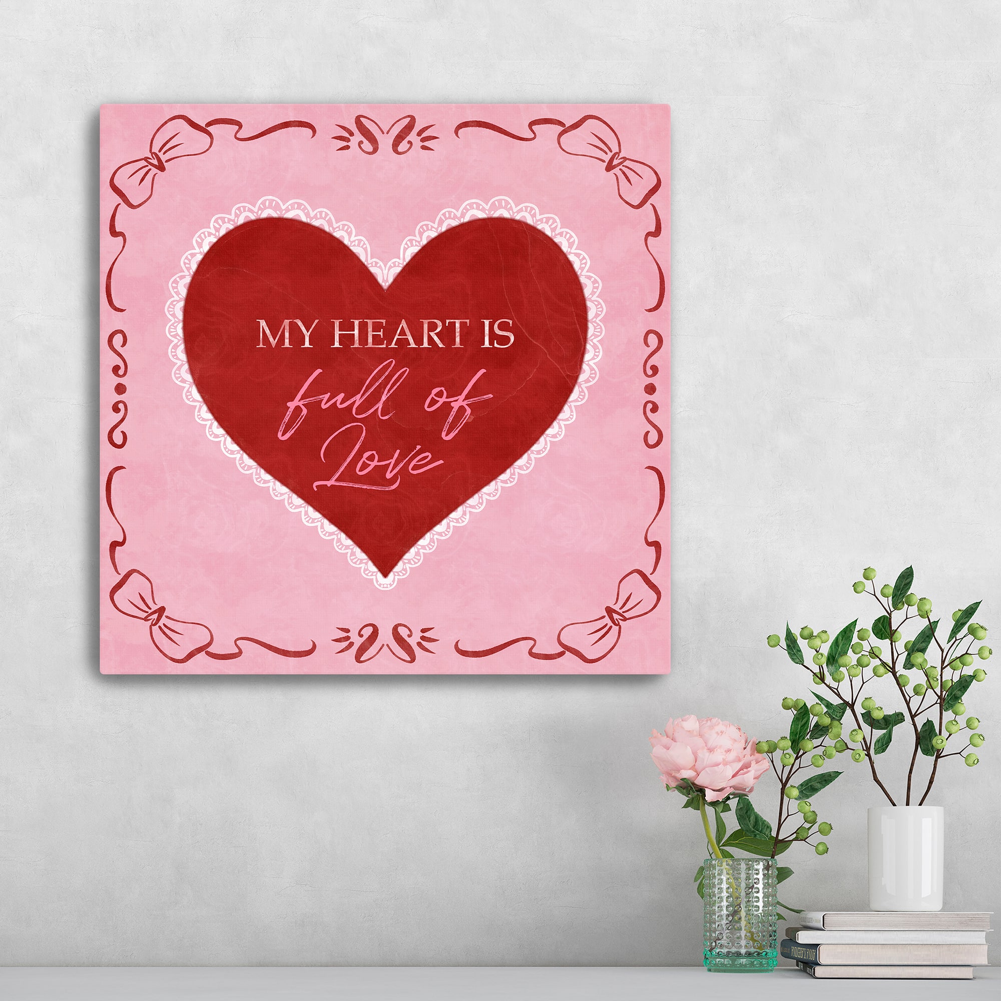 Full of Love Canvas Giclée Art