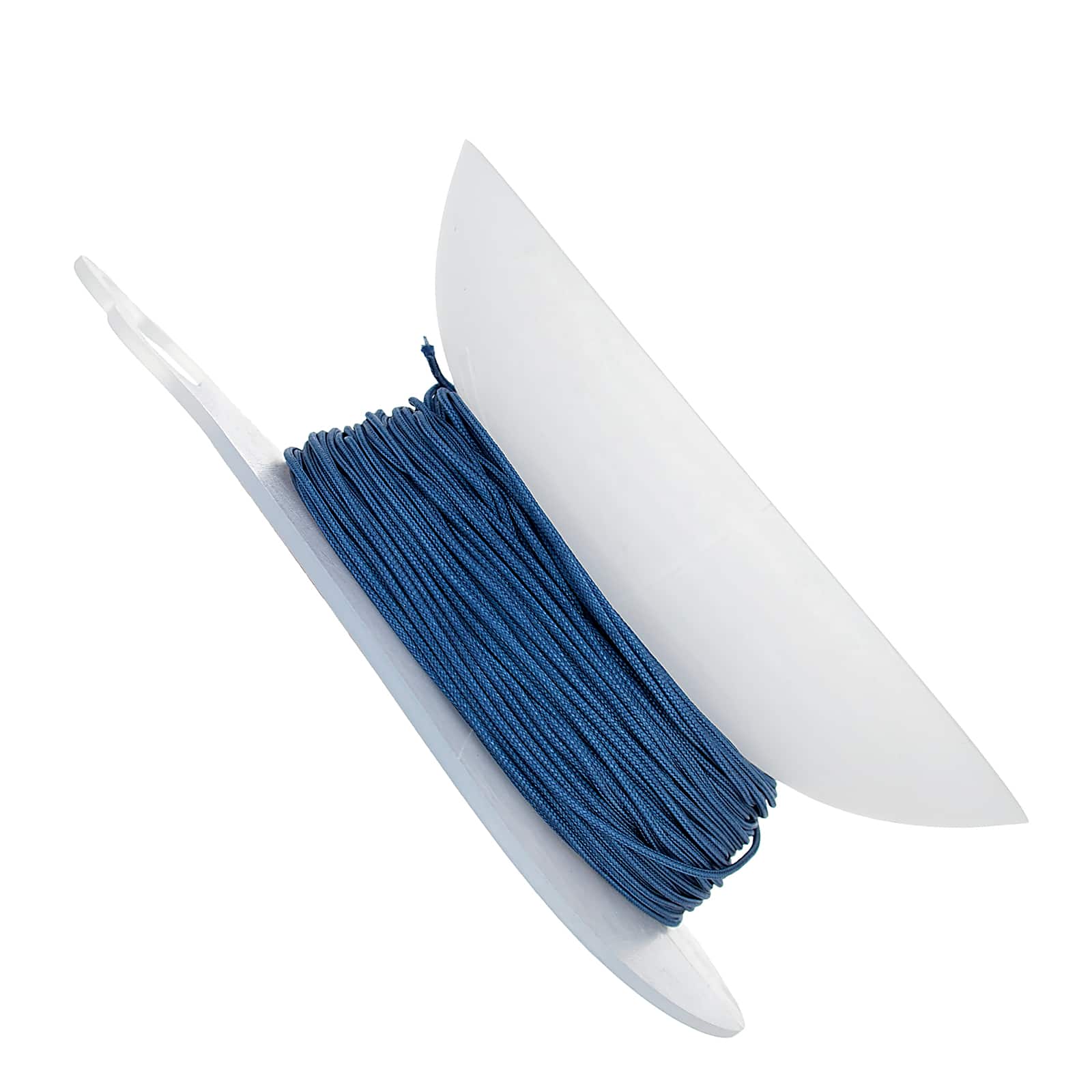 John Bead Lovely Knots 1mm Asian Knotting Cord with Bobbin, 50yd.