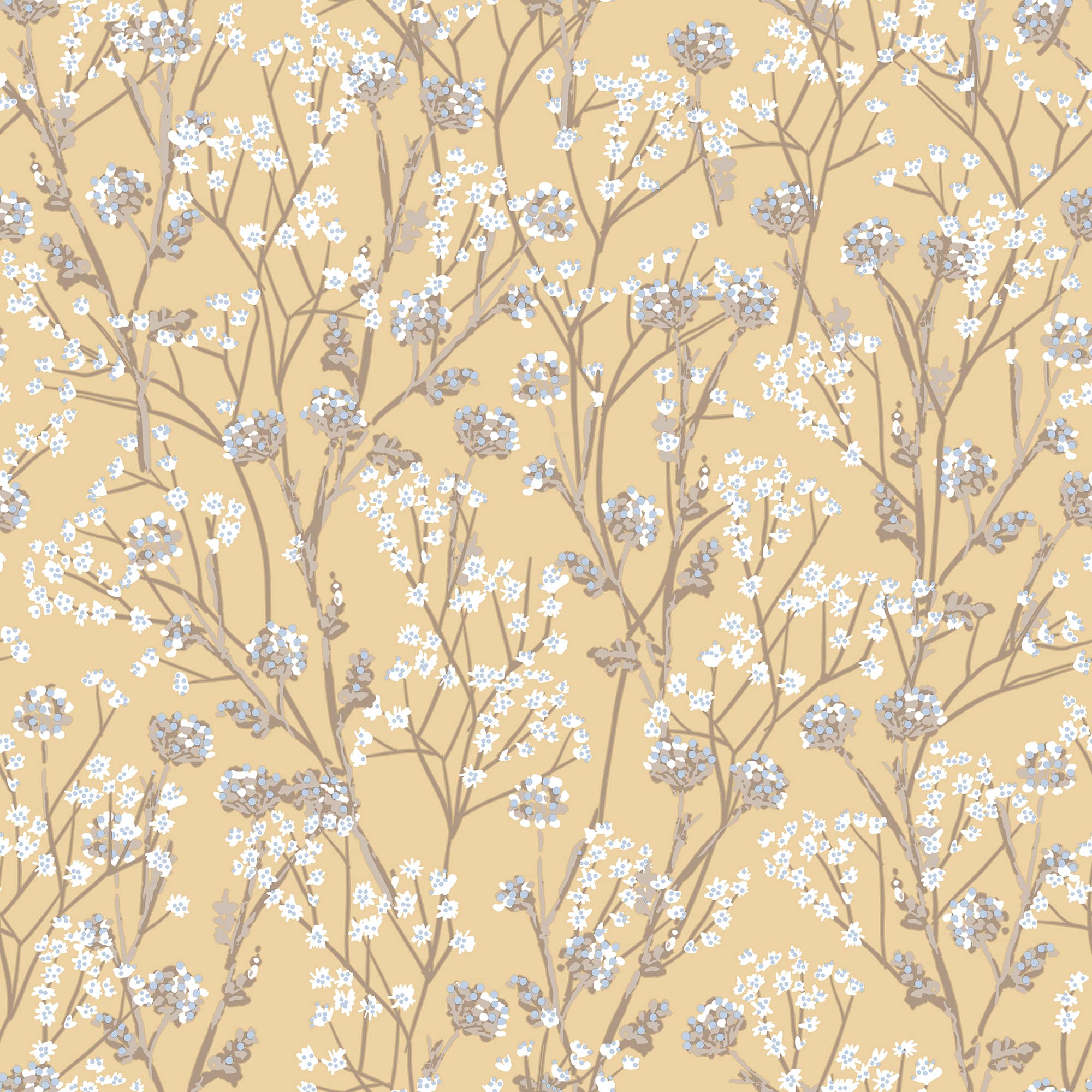 Designs Direct Blossom Branches Wallpaper