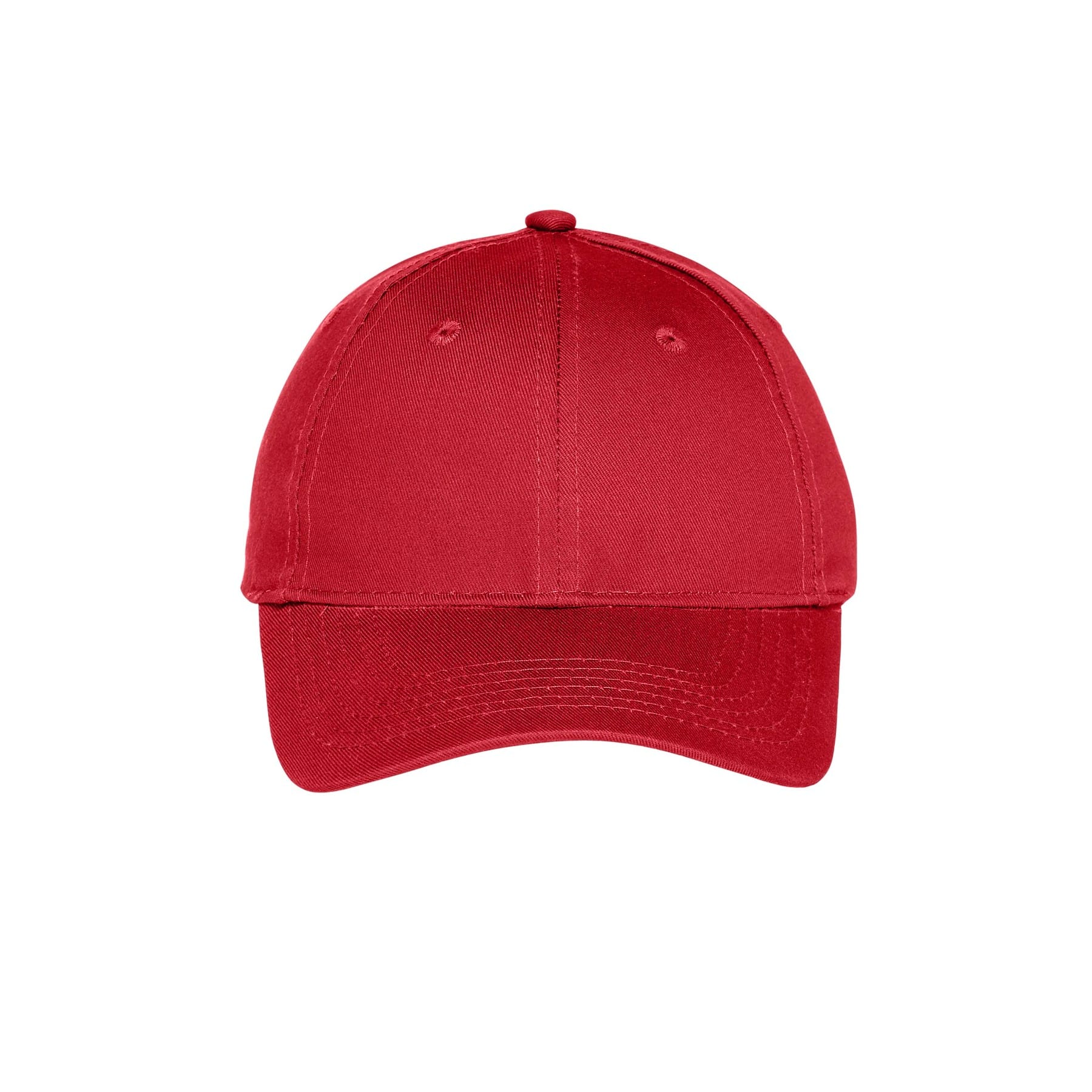 Port & Company® Youth Six-Panel Unstructured Twill Cap