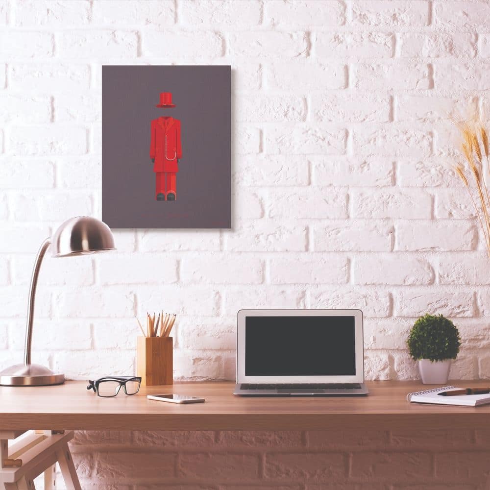 Stupell Industries Marilyn Manson Minimalist Illustration Canvas Wall Art