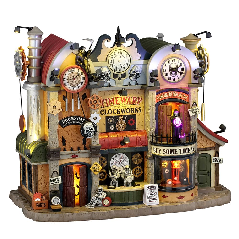 Lemax® Spooky Town® Timewarp Clockworks
