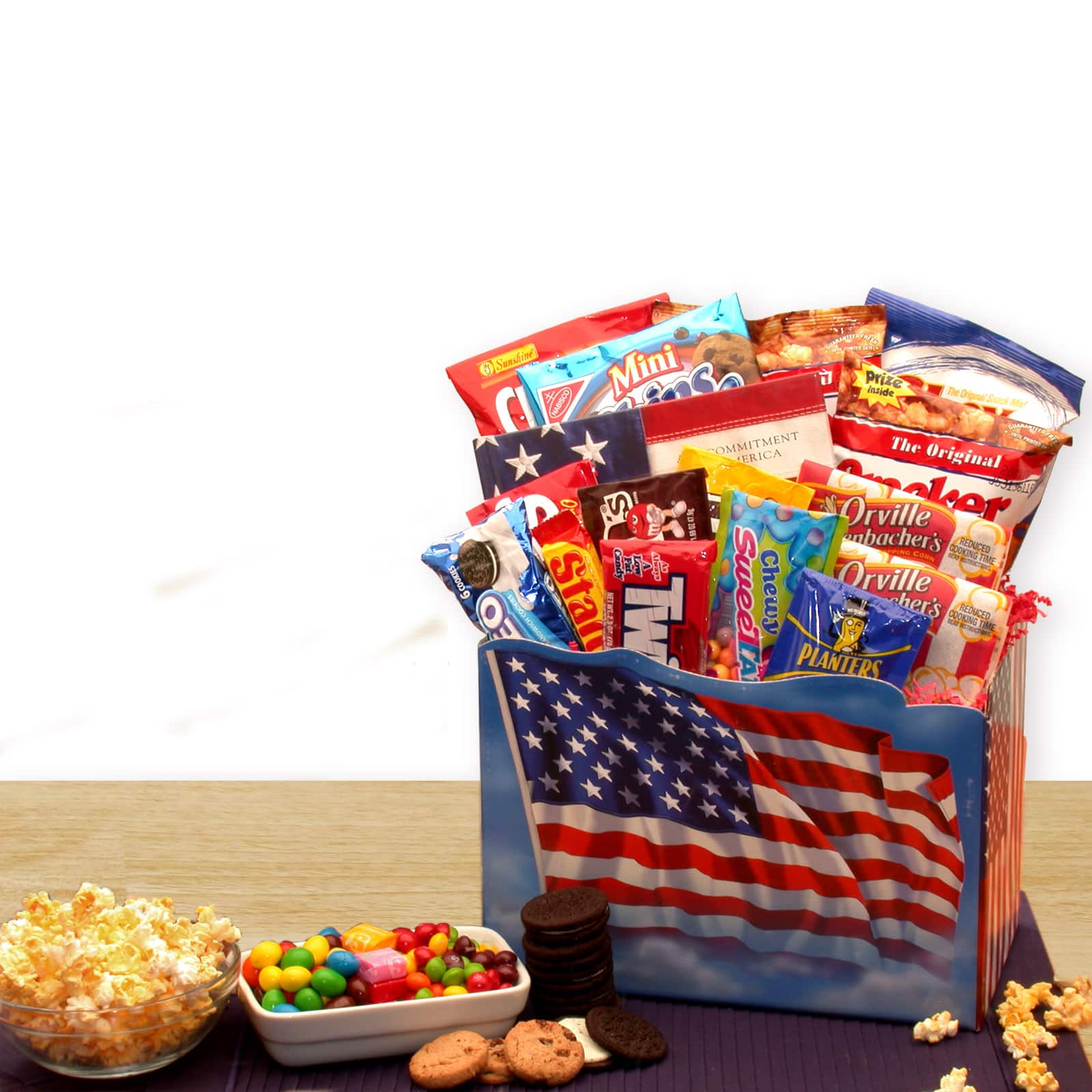 America the Beautiful Snack Gift Box