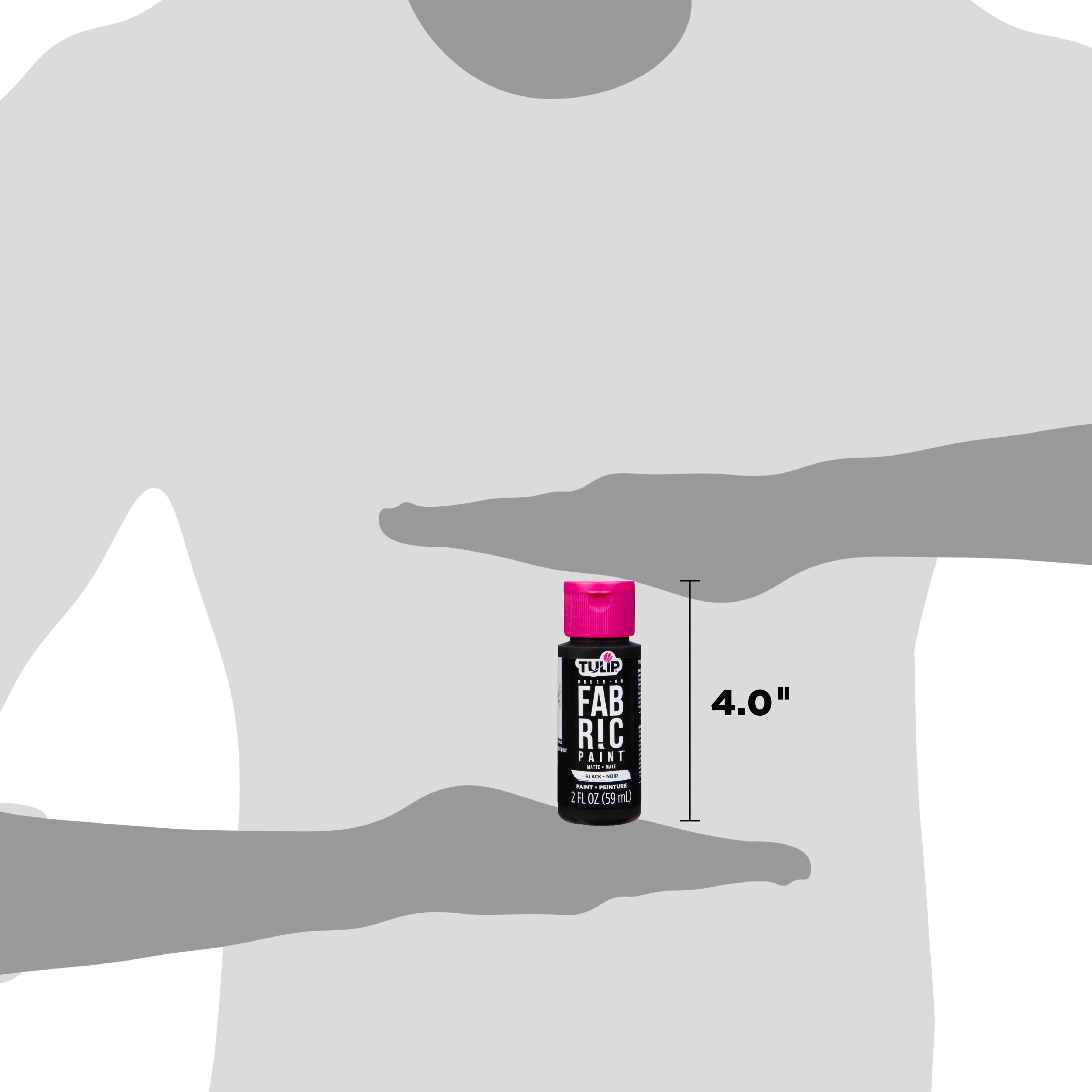 Peinture pour tissu mate applicable au pinceau de Tulip