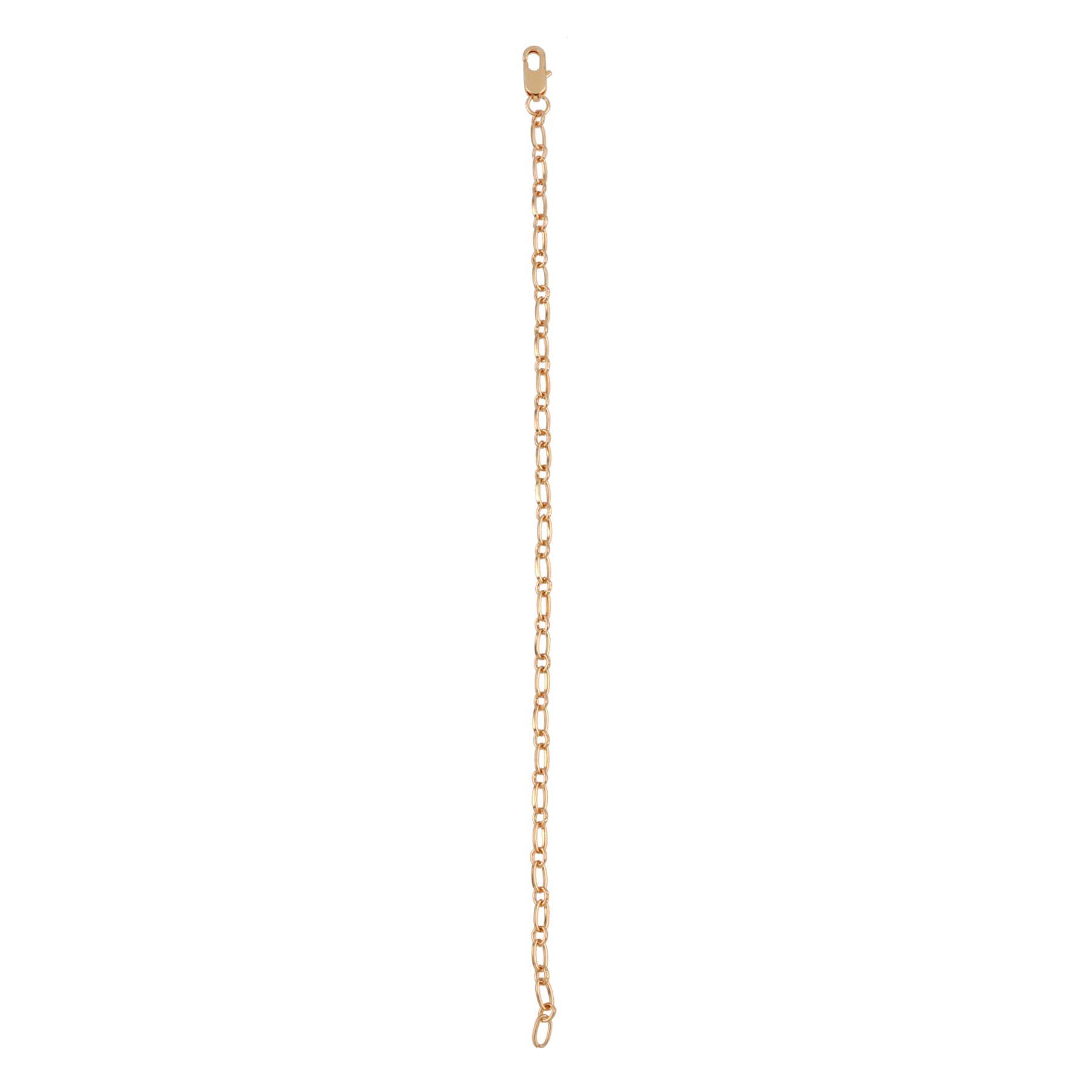 12 Pack: 7.5" Gold Paperclip Charm Bracelet by Bead Landing™