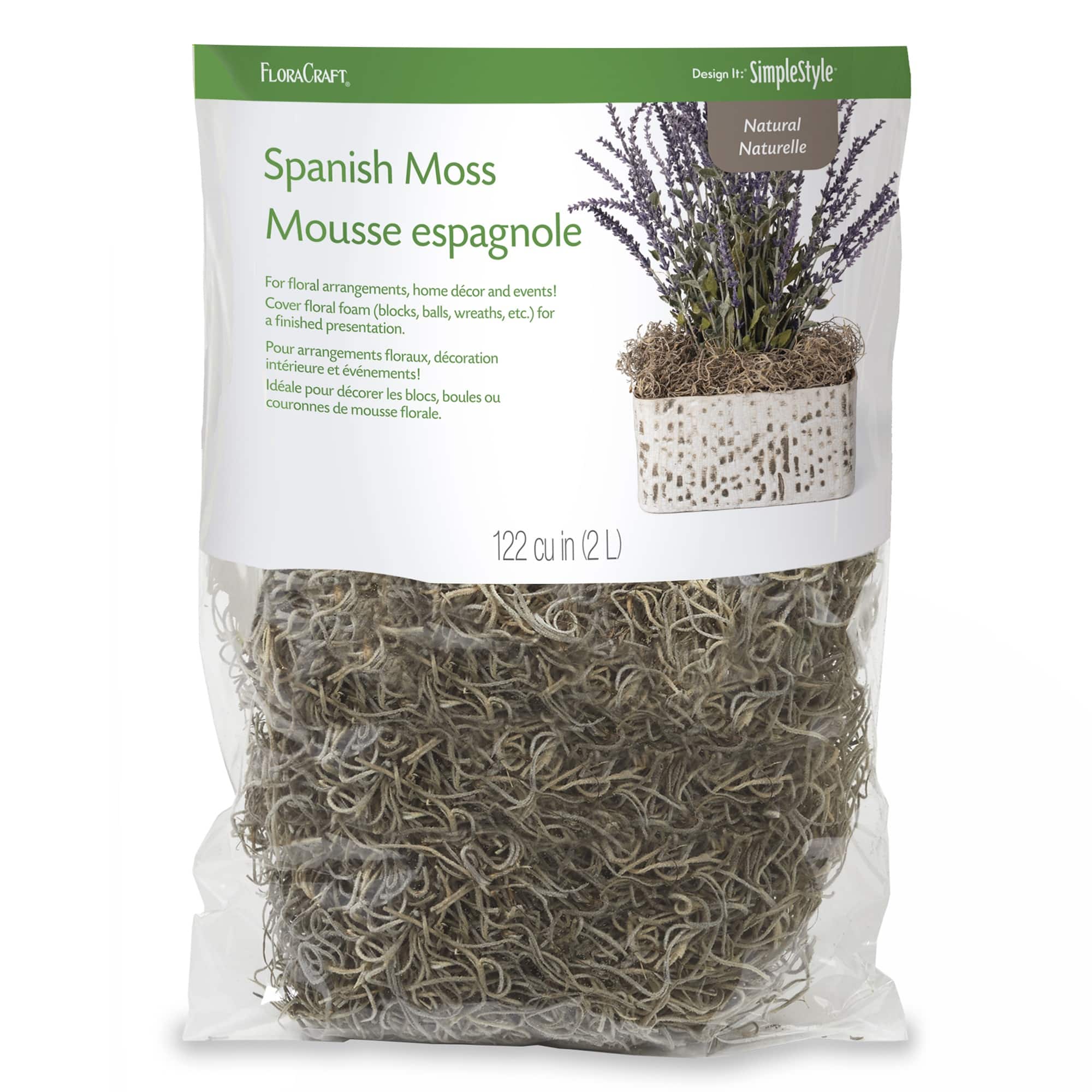 FloraCraft® 4oz. Natural Spanish Moss