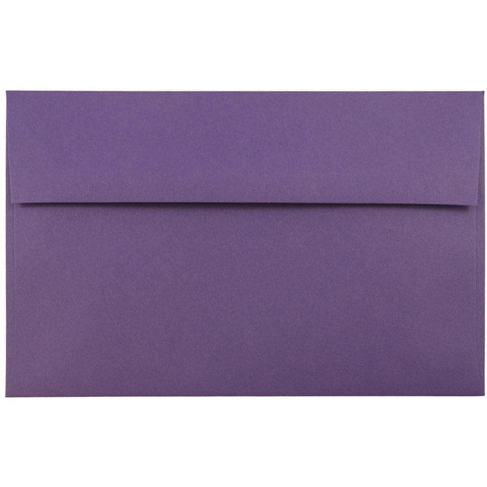JAM Paper 6" x 9" Dark Purple Premium Invitation Envelopes