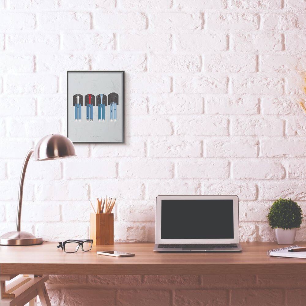 Stupell Industries Ramones Wall Art in Black Frame
