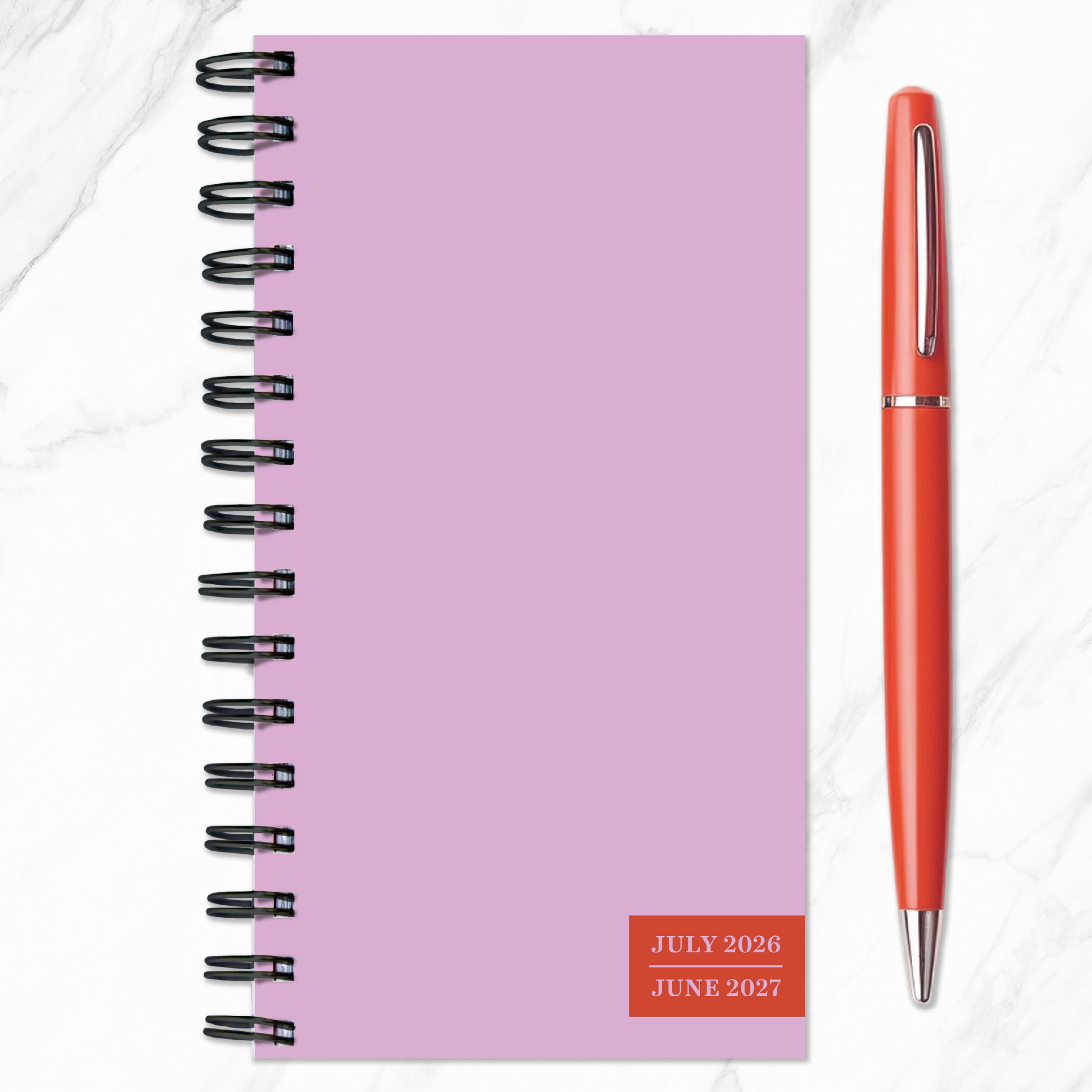 TF Publishing Lavendar Small 2026-27 Weekly Monthly Planner
